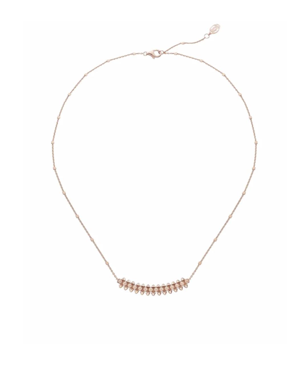 CARTIER Розовая цепочка/подвеска из розового золота, фото 1