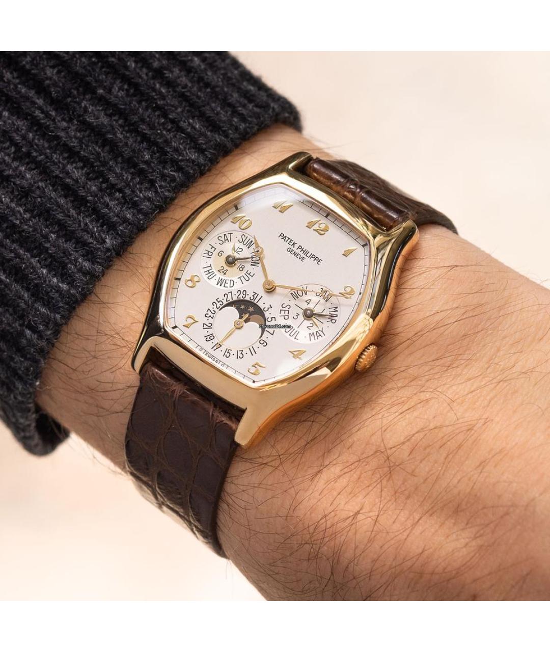 PATEK PHILIPPE Золотые часы из желтого золота, фото 3
