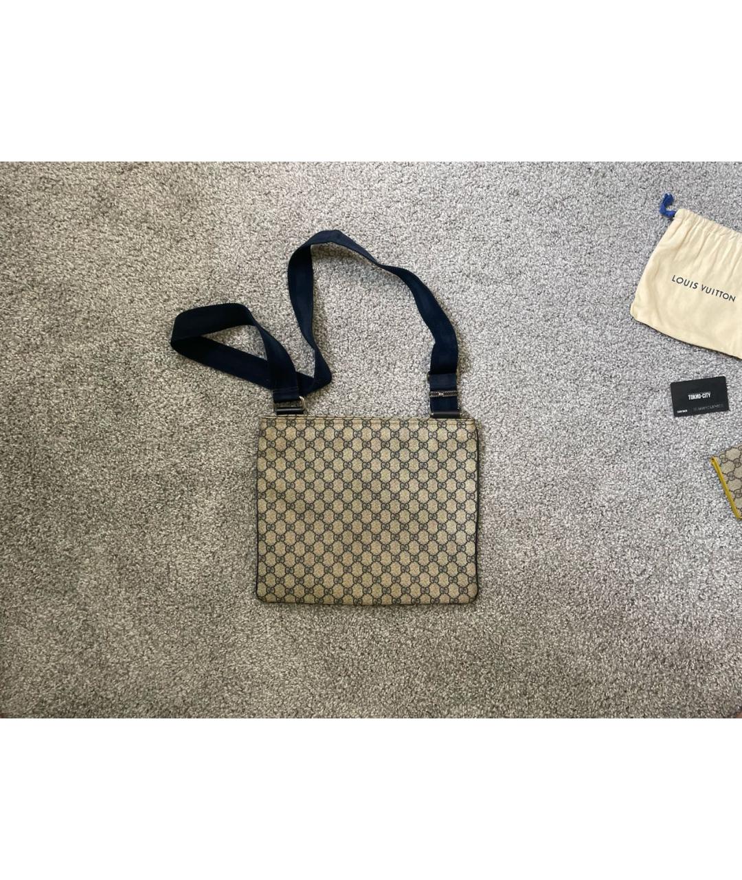 GUCCI Бежевая сумка на плечо, фото 4