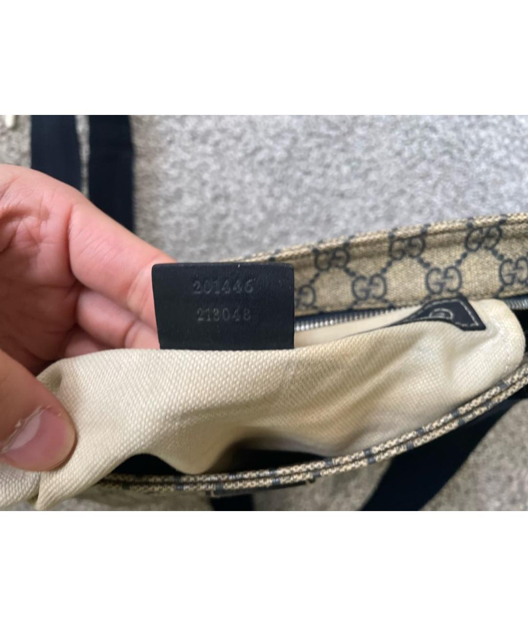 GUCCI Бежевая сумка на плечо, фото 6