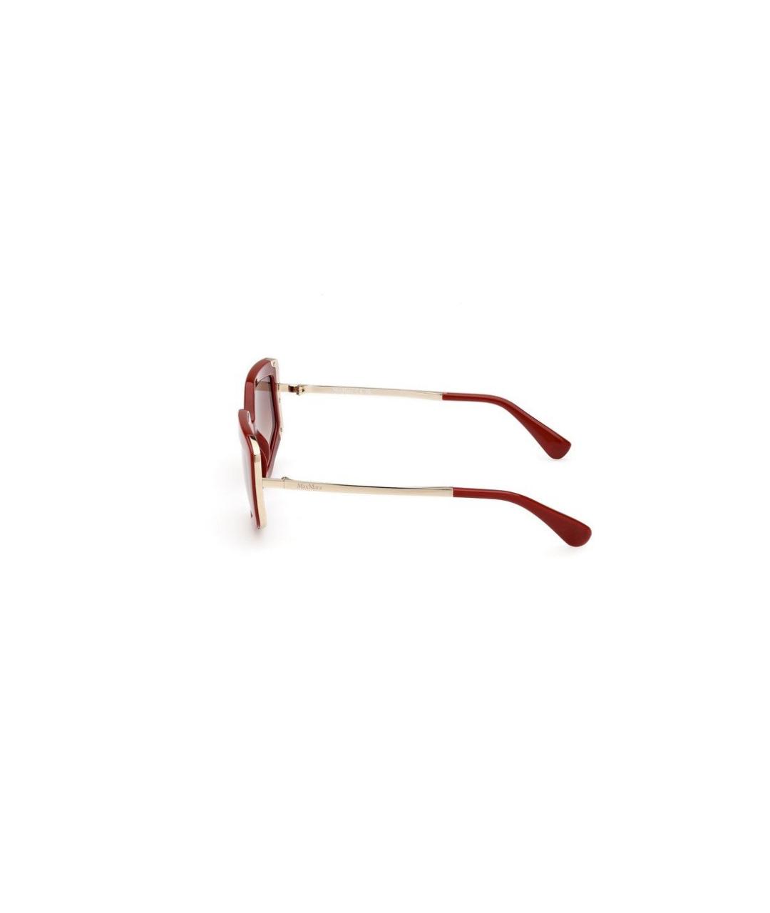 MAX MARA Красные солнцезащитные очки, фото 2
