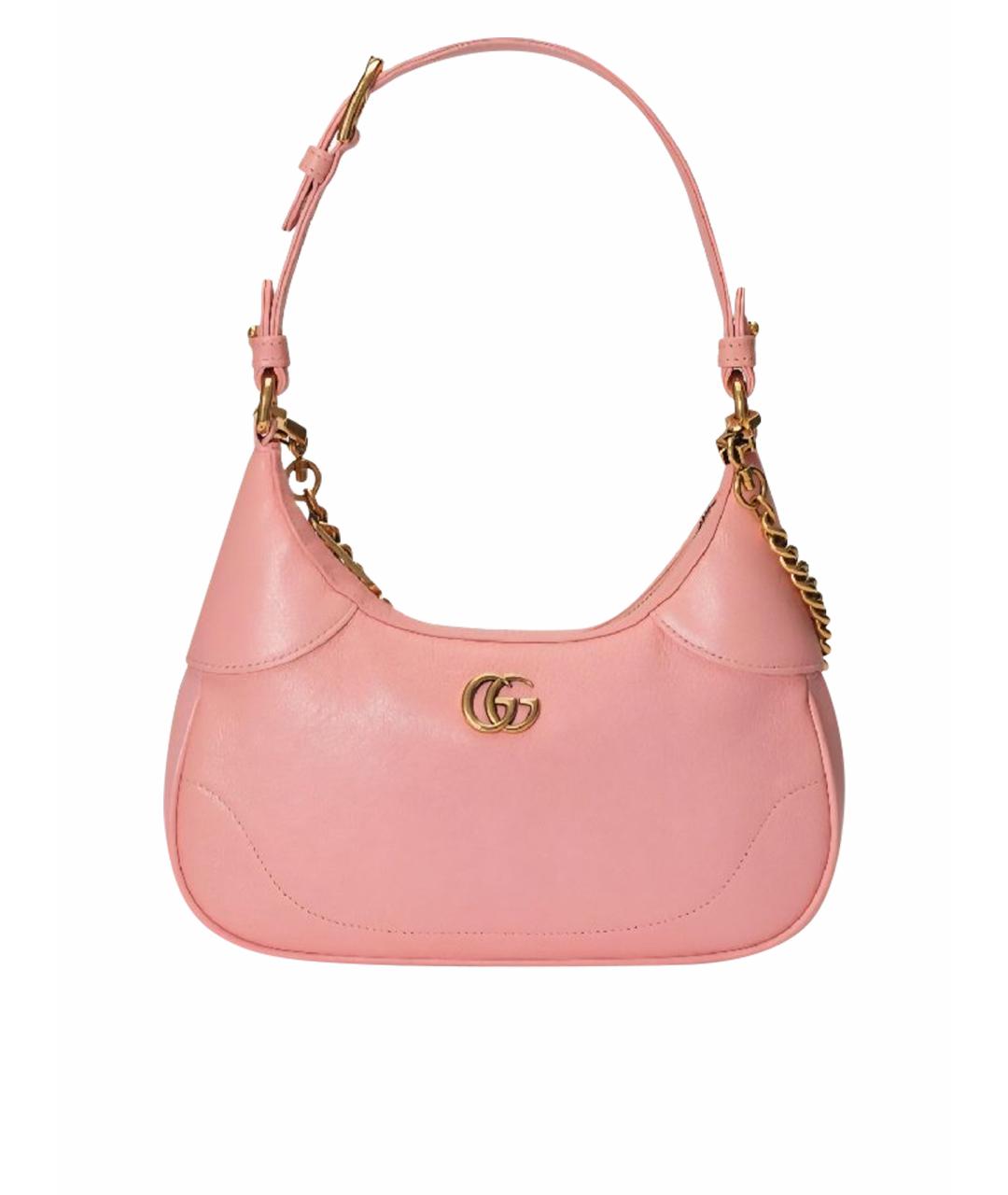GUCCI Розовая сумка с короткими ручками, фото 1