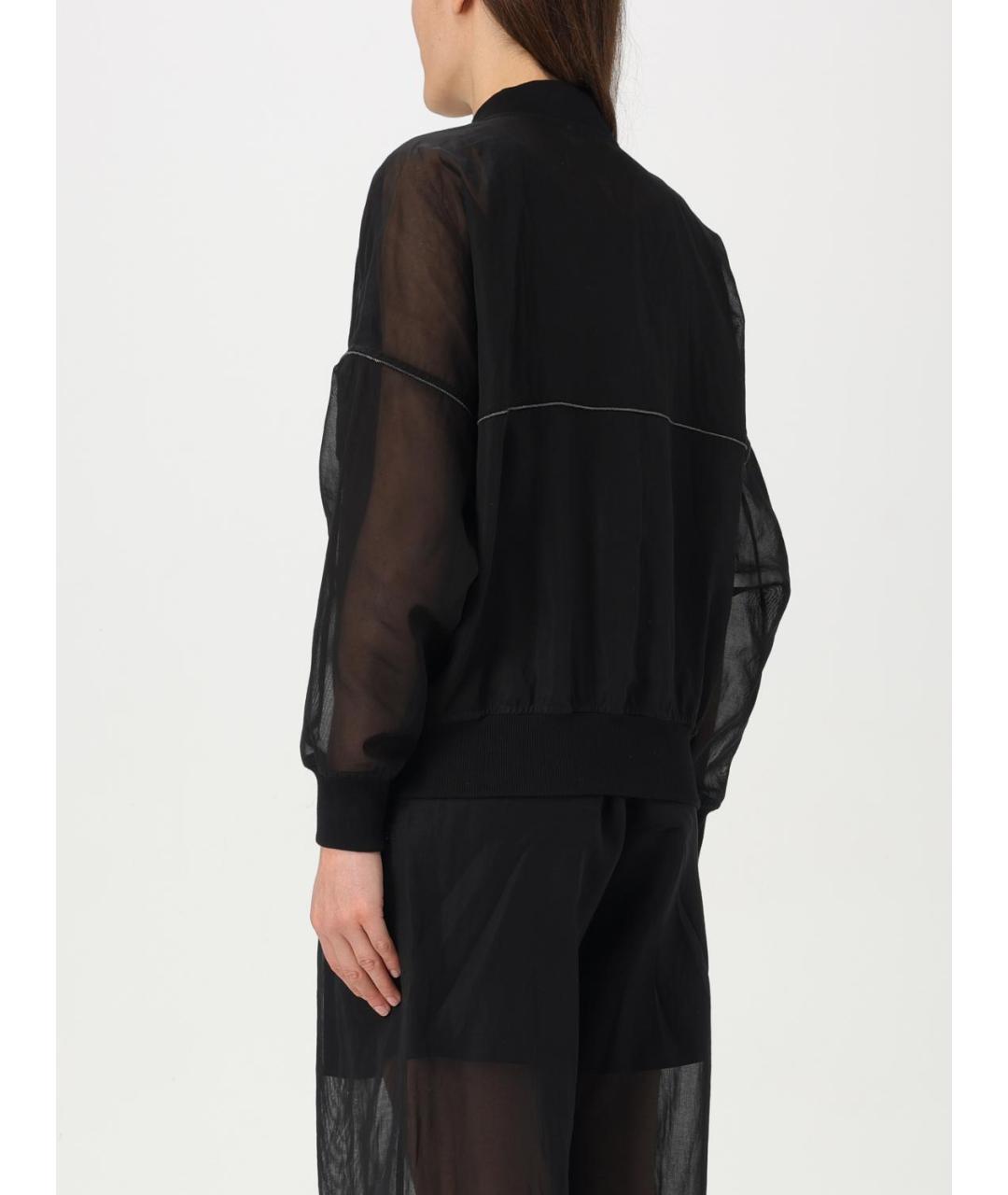 BRUNELLO CUCINELLI Черная куртка, фото 4