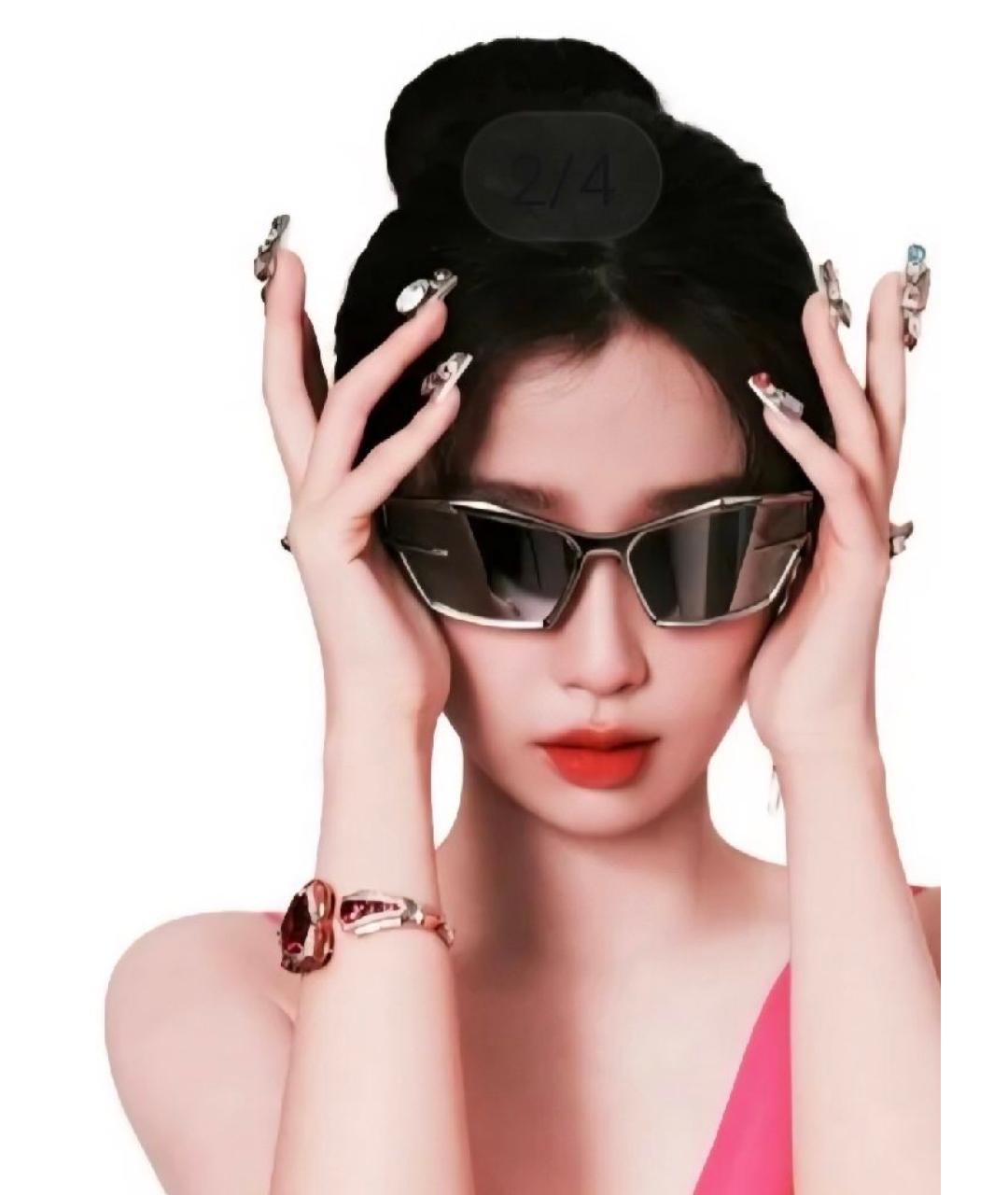 GIVENCHY Серебряные солнцезащитные очки, фото 6
