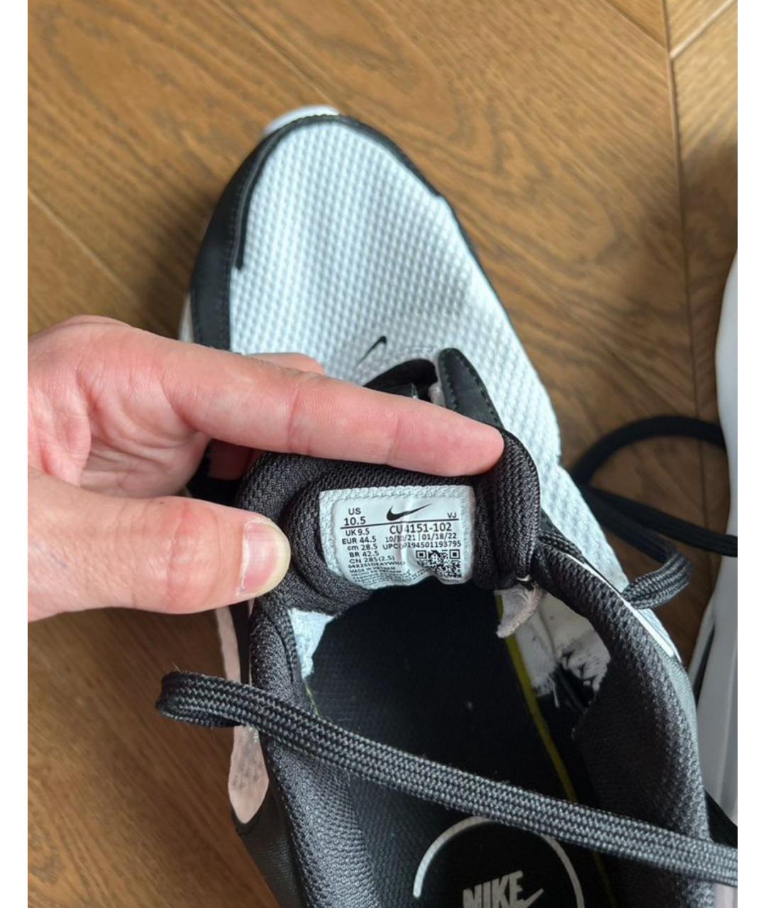 NIKE Белые низкие кроссовки / кеды, фото 6