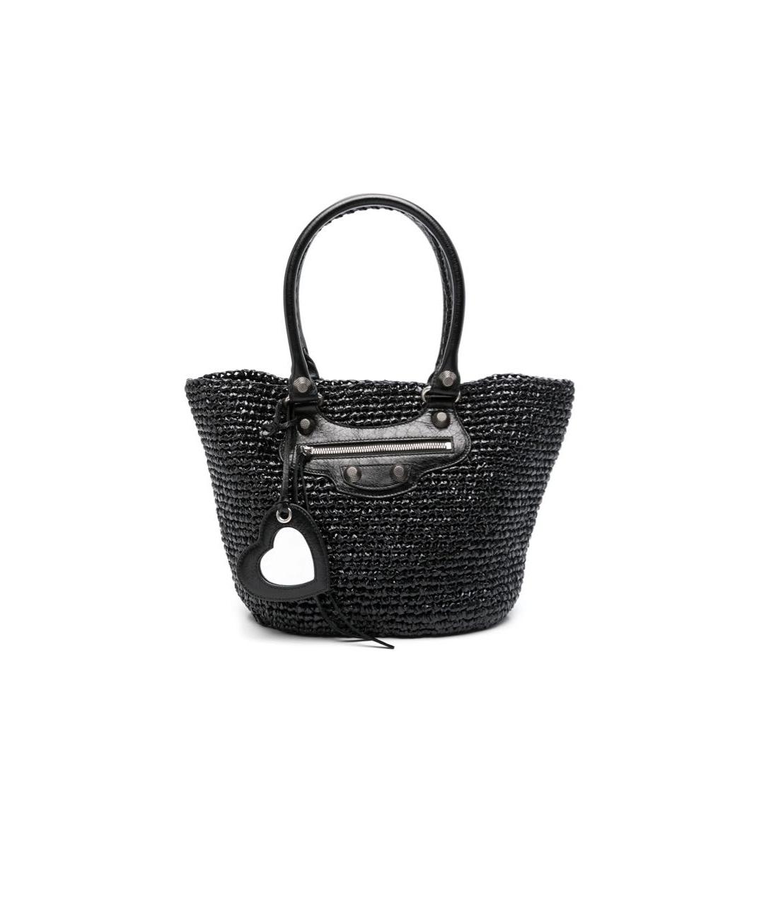BALENCIAGA Черная сумка тоут, фото 1