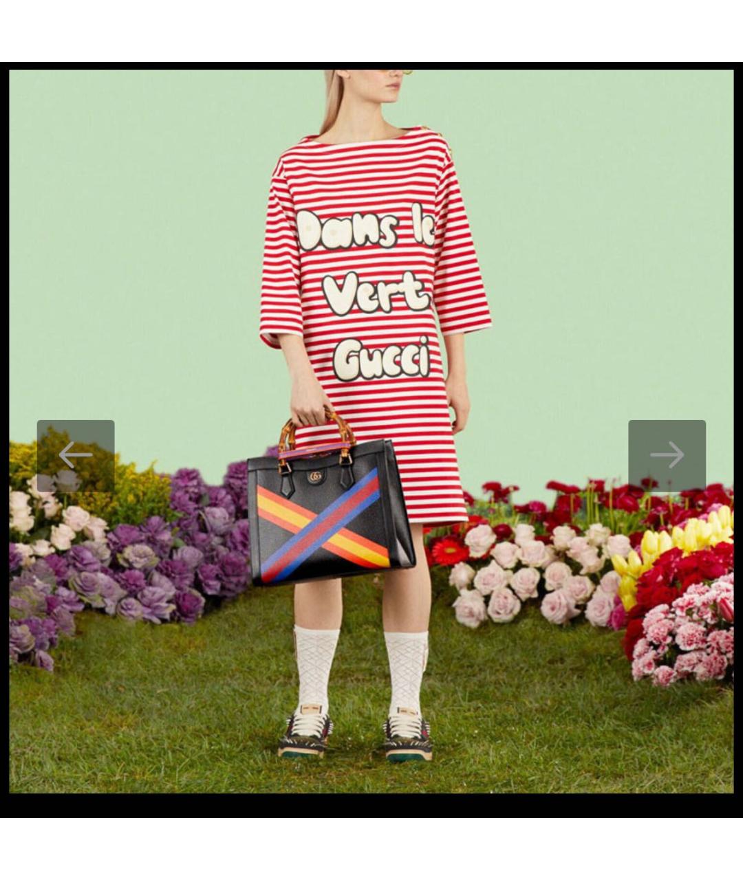 GUCCI Вискозное повседневное платье, фото 4