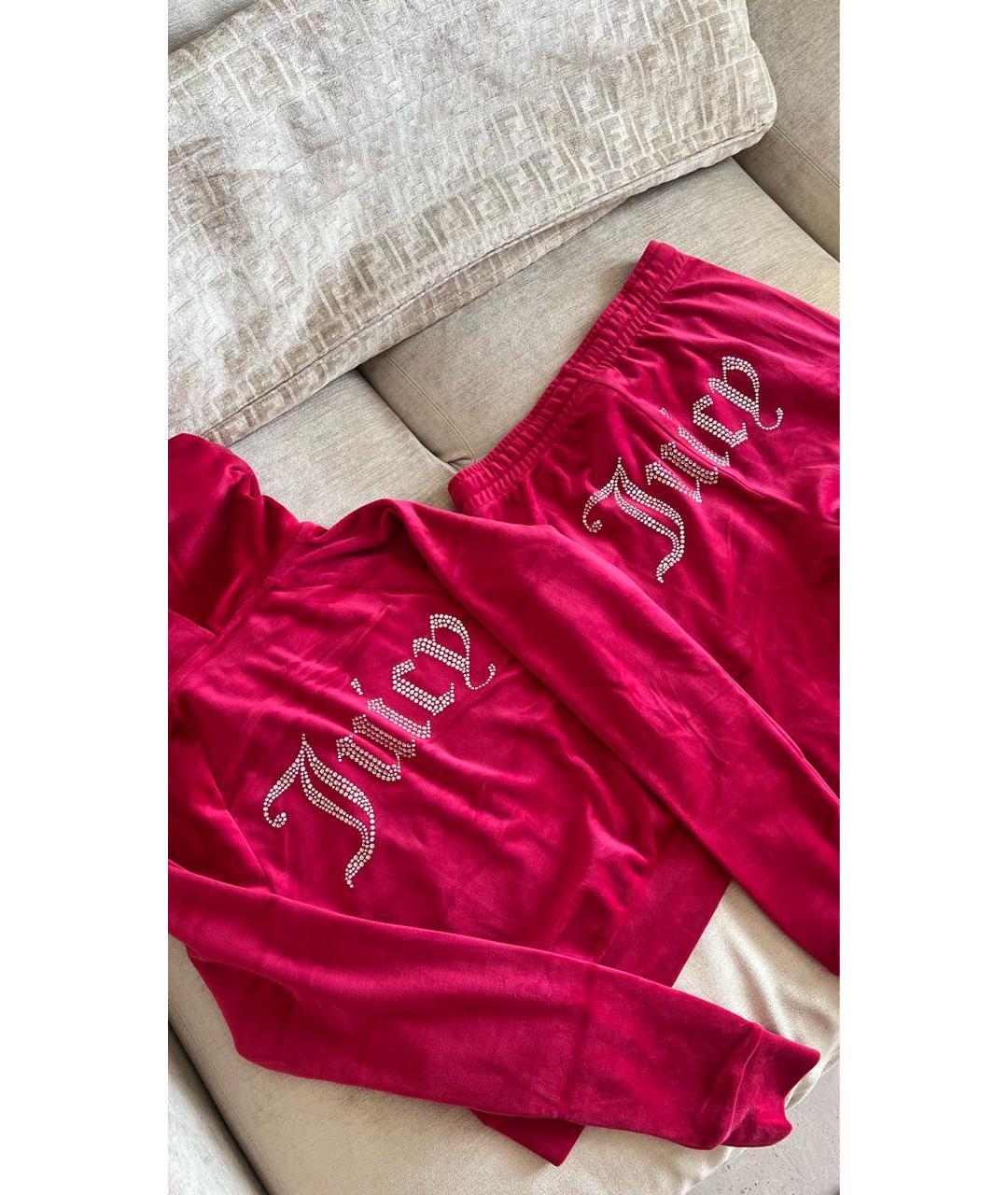 JUICY COUTURE Красный полиэстеровый спортивные костюмы, фото 2