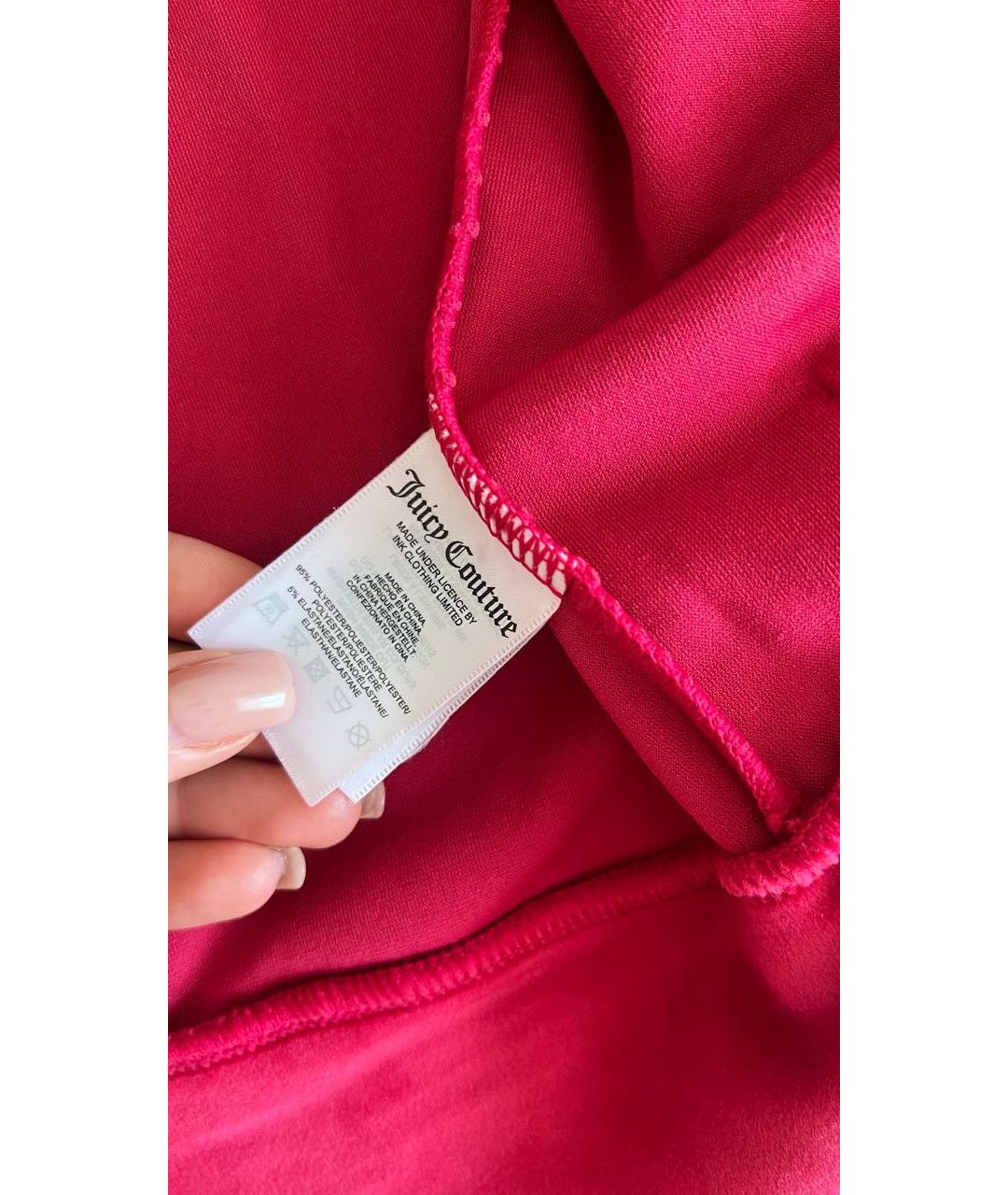 JUICY COUTURE Красный полиэстеровый спортивные костюмы, фото 8