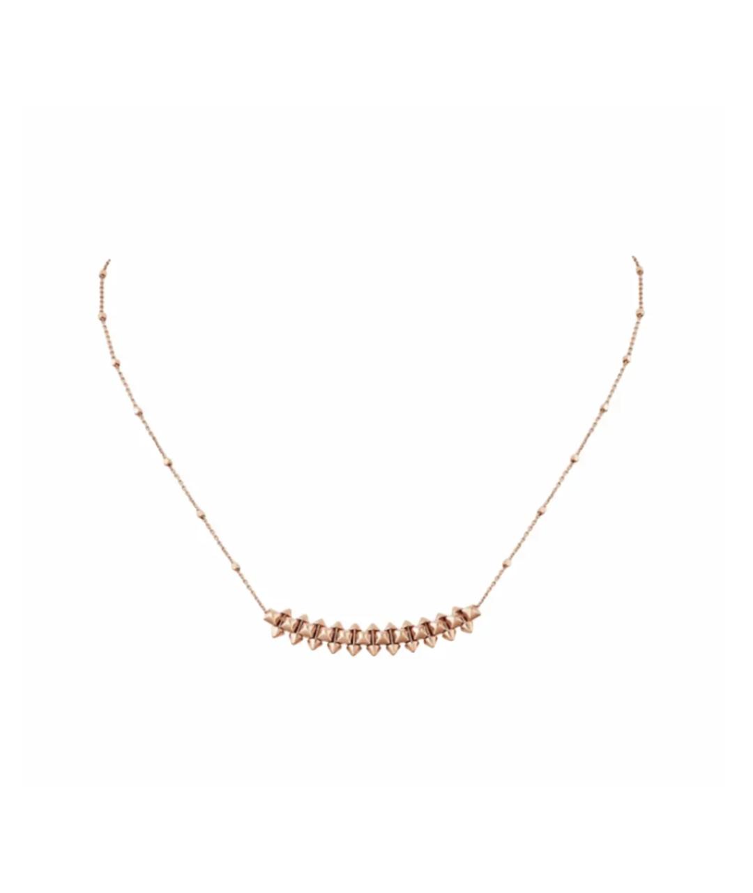 CARTIER Розовое колье из розового золота, фото 1
