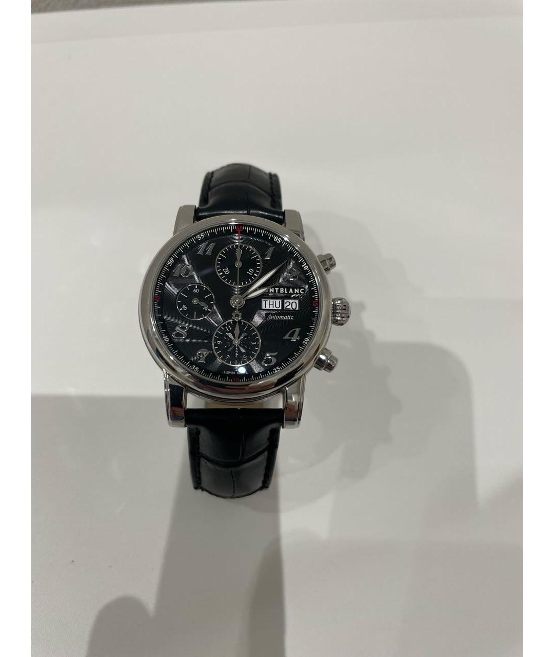 MONTBLANC Серебряные стальные часы, фото 7