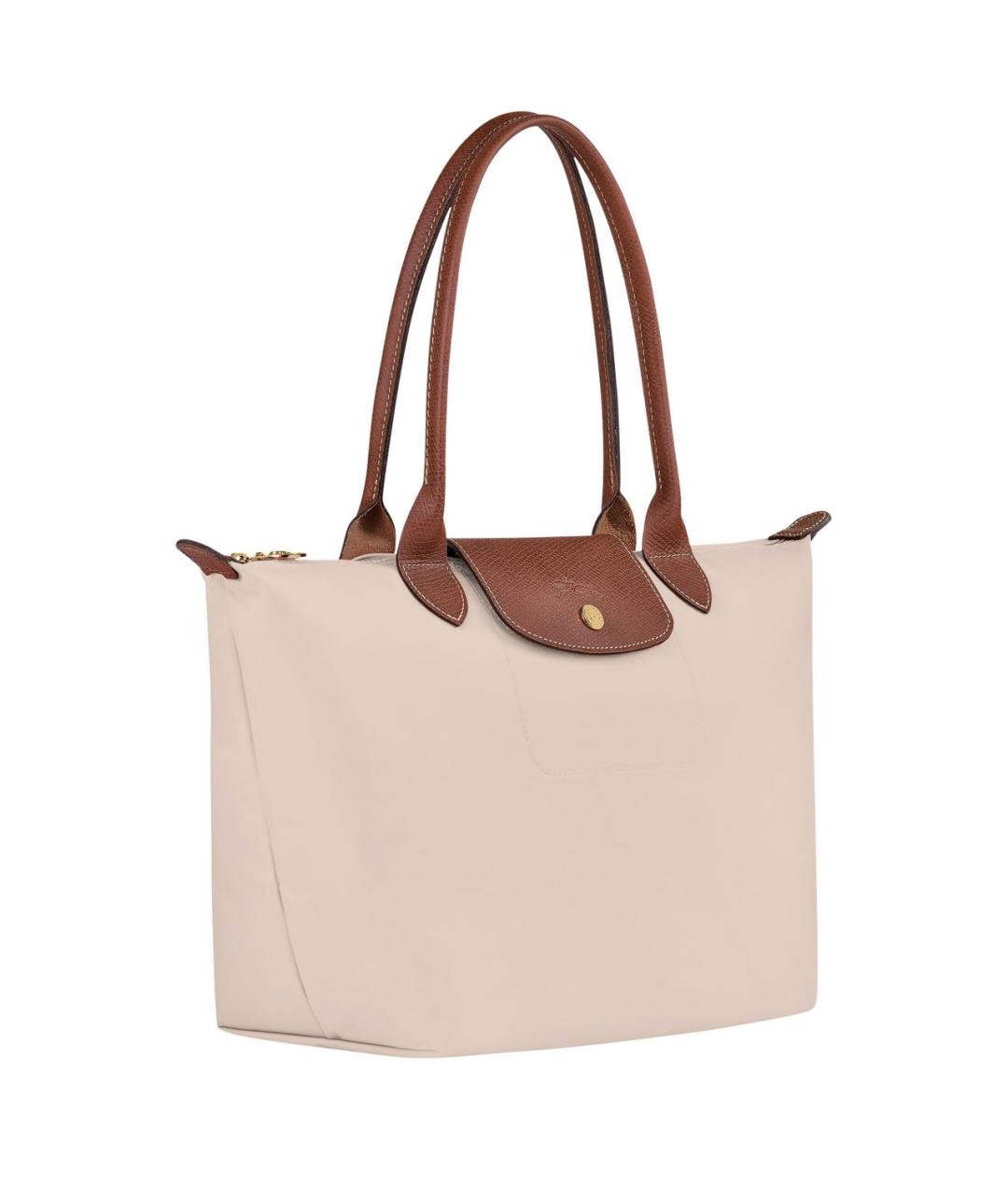 LONGCHAMP Бежевая сумка тоут, фото 2