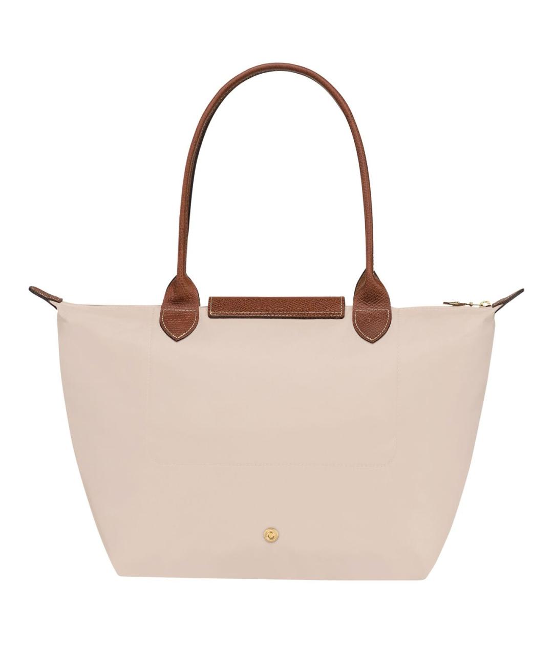 LONGCHAMP Бежевая сумка тоут, фото 3