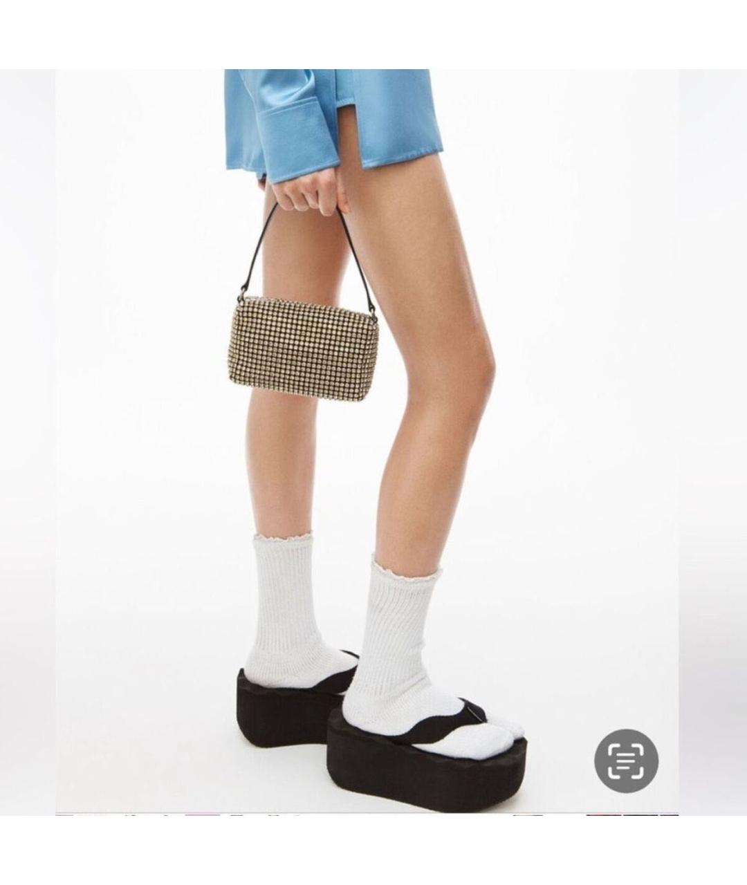 ALEXANDER WANG Черные сабо, фото 4