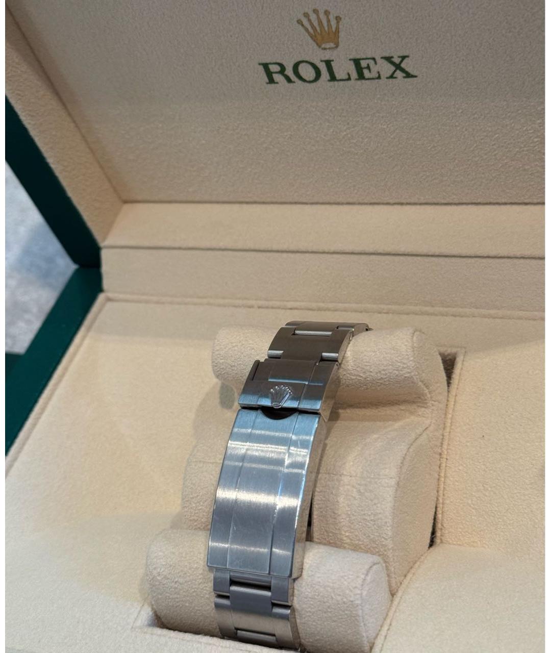 ROLEX Зеленые часы, фото 4