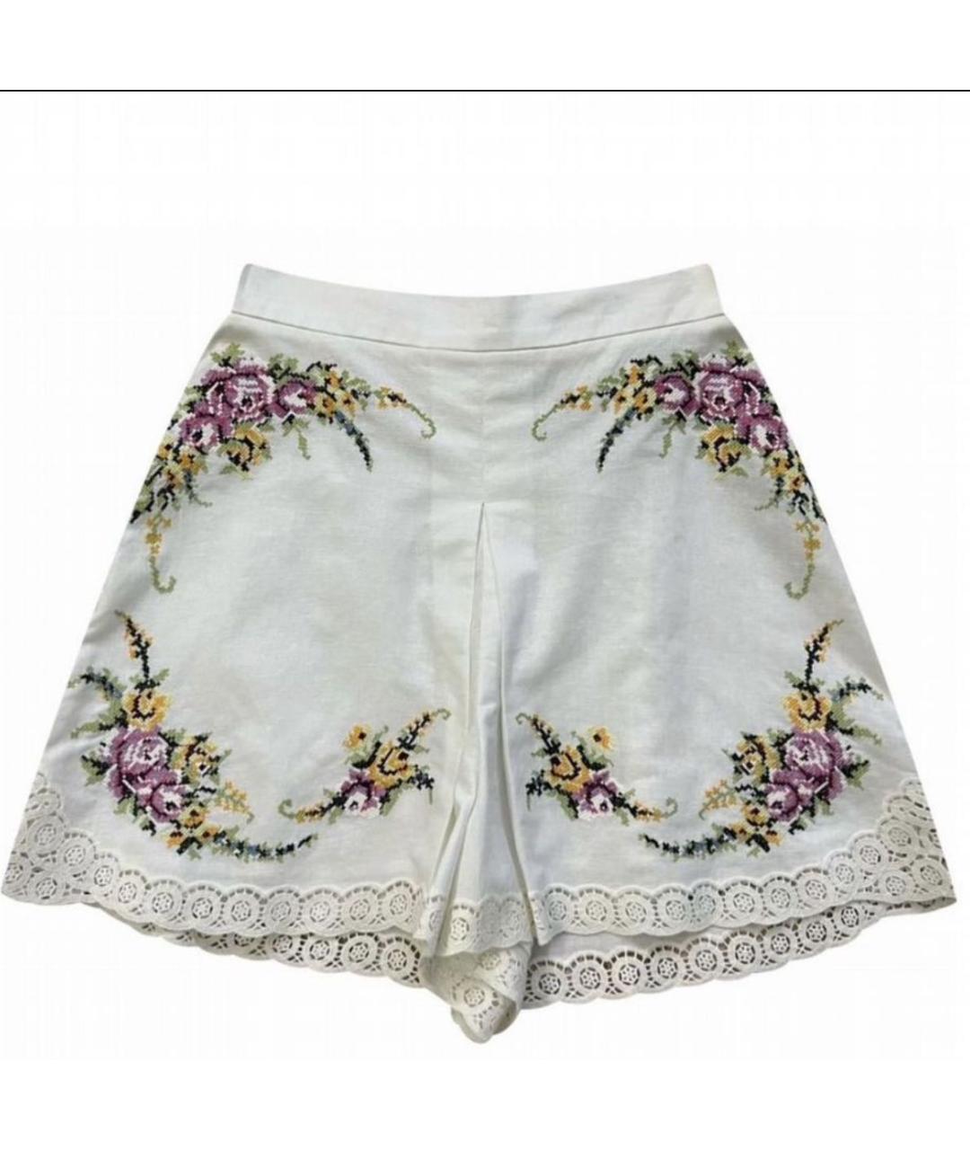 ZIMMERMANN Белые шорты, фото 4