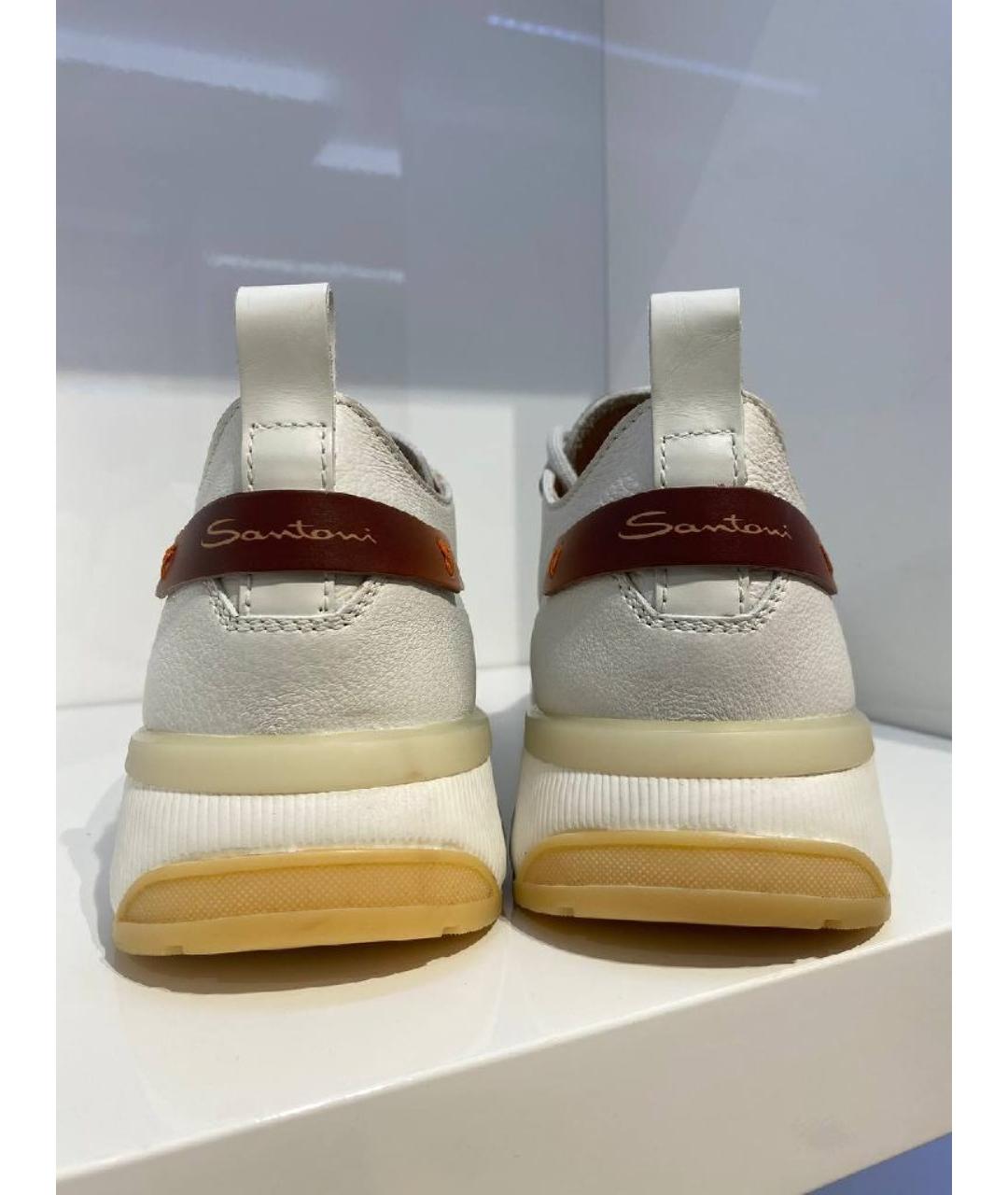 SANTONI Низкие кроссовки / кеды, фото 3