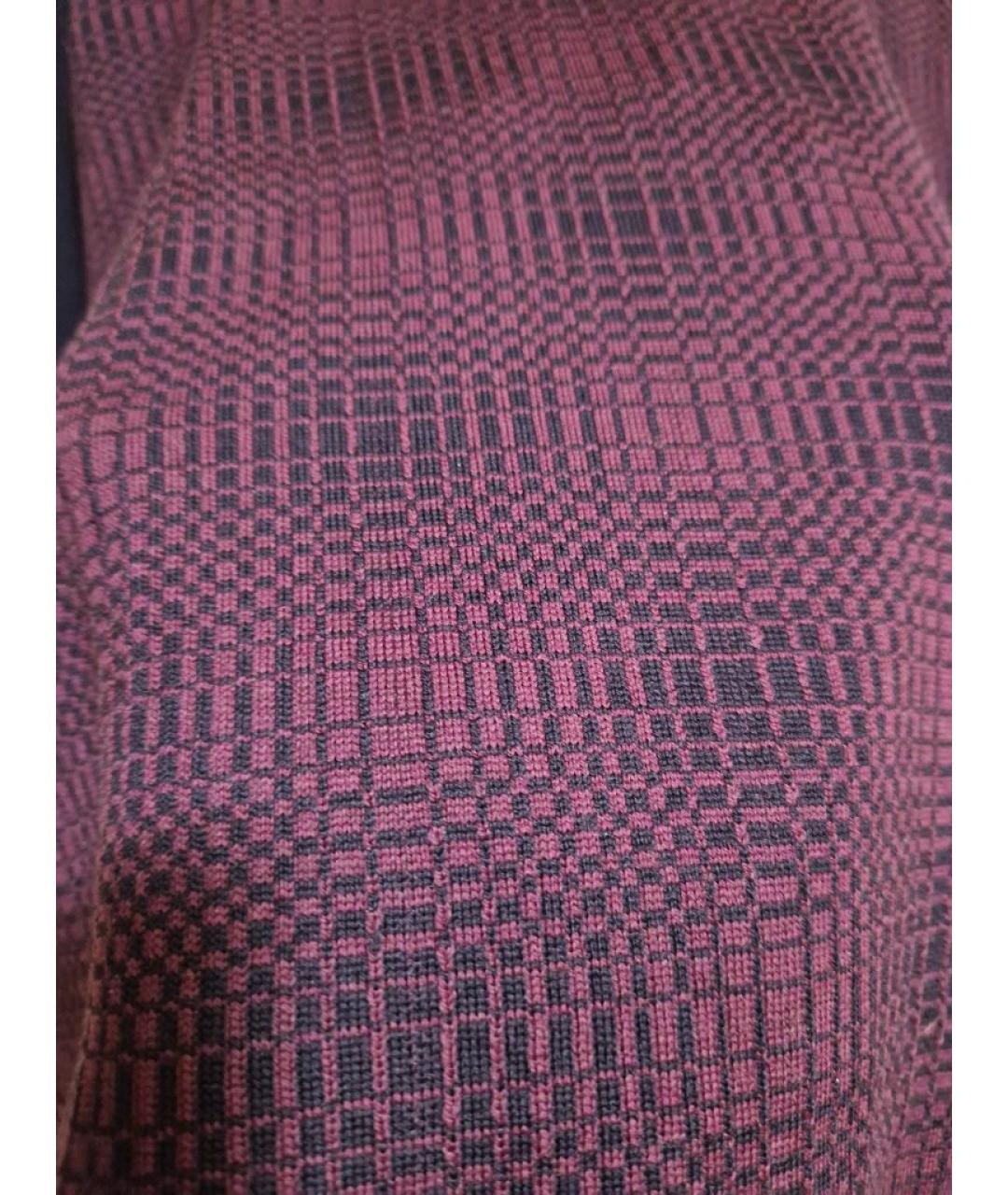 CORNELIANI Бордовый шерстяной джемпер / свитер, фото 9
