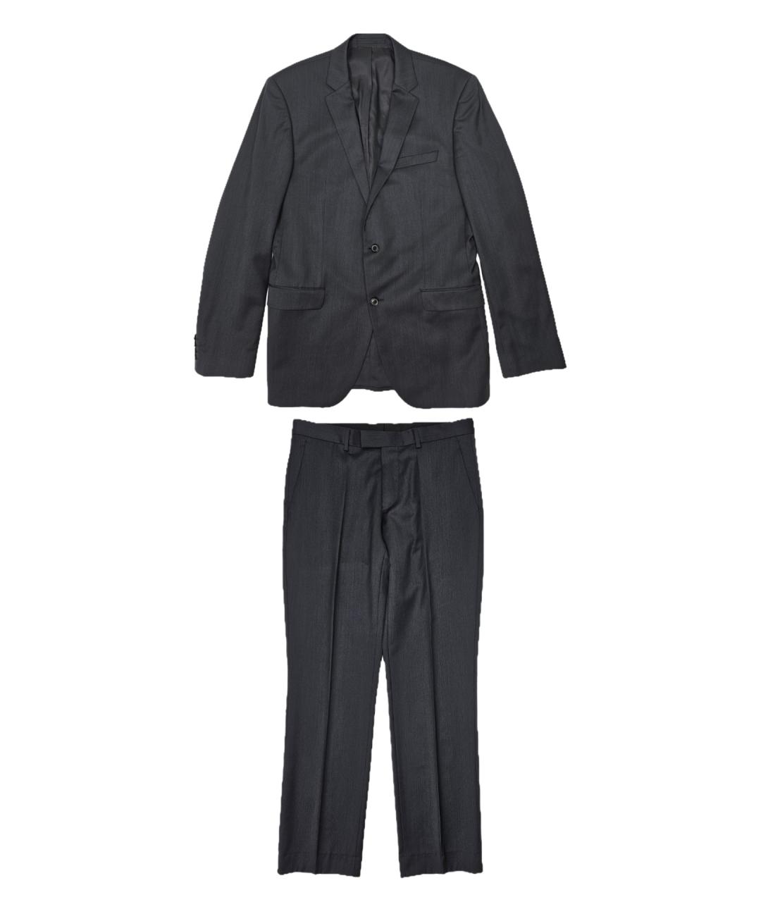 HUGO BOSS Черный классический костюм, фото 1