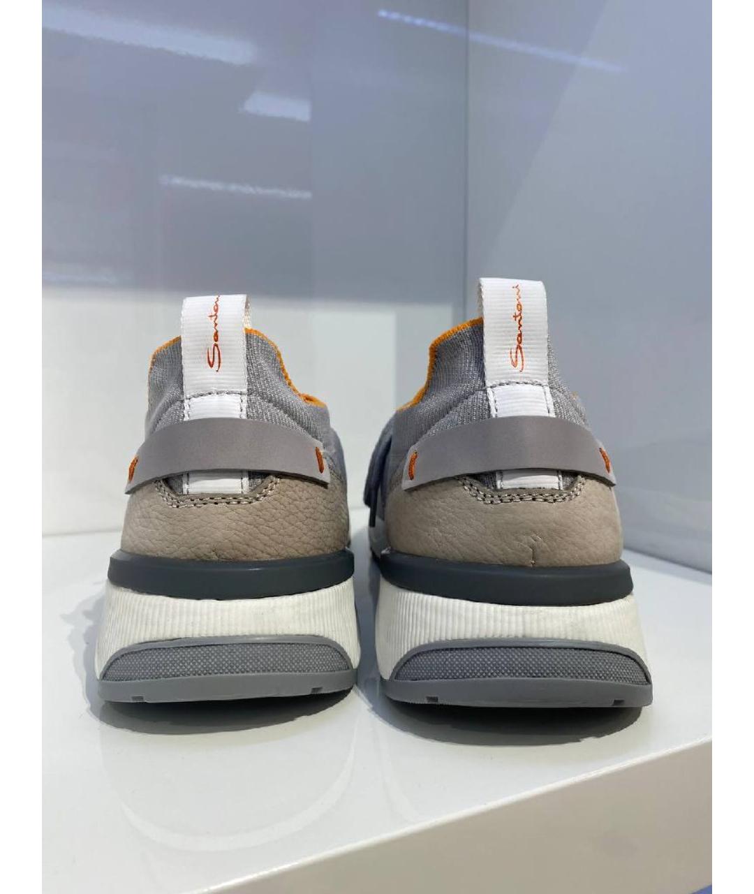SANTONI Низкие кроссовки / кеды, фото 3