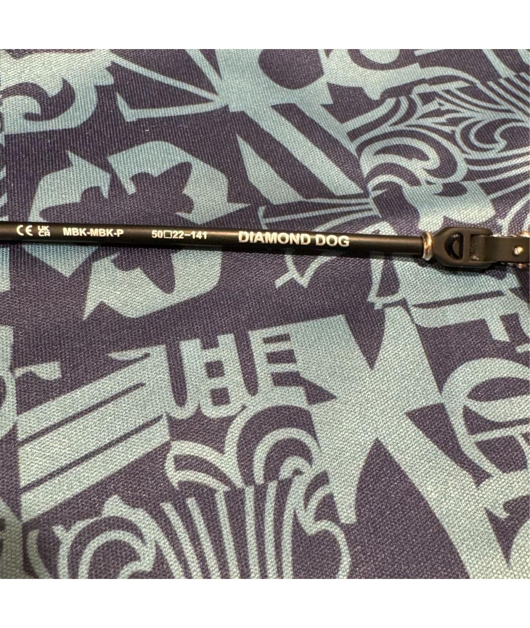 CHROME HEARTS Черные пластиковые солнцезащитные очки, фото 4