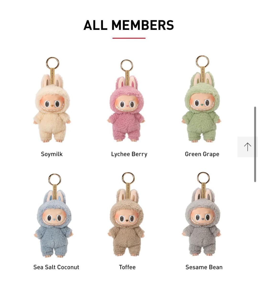 Labubu Голубой брелок, фото 7