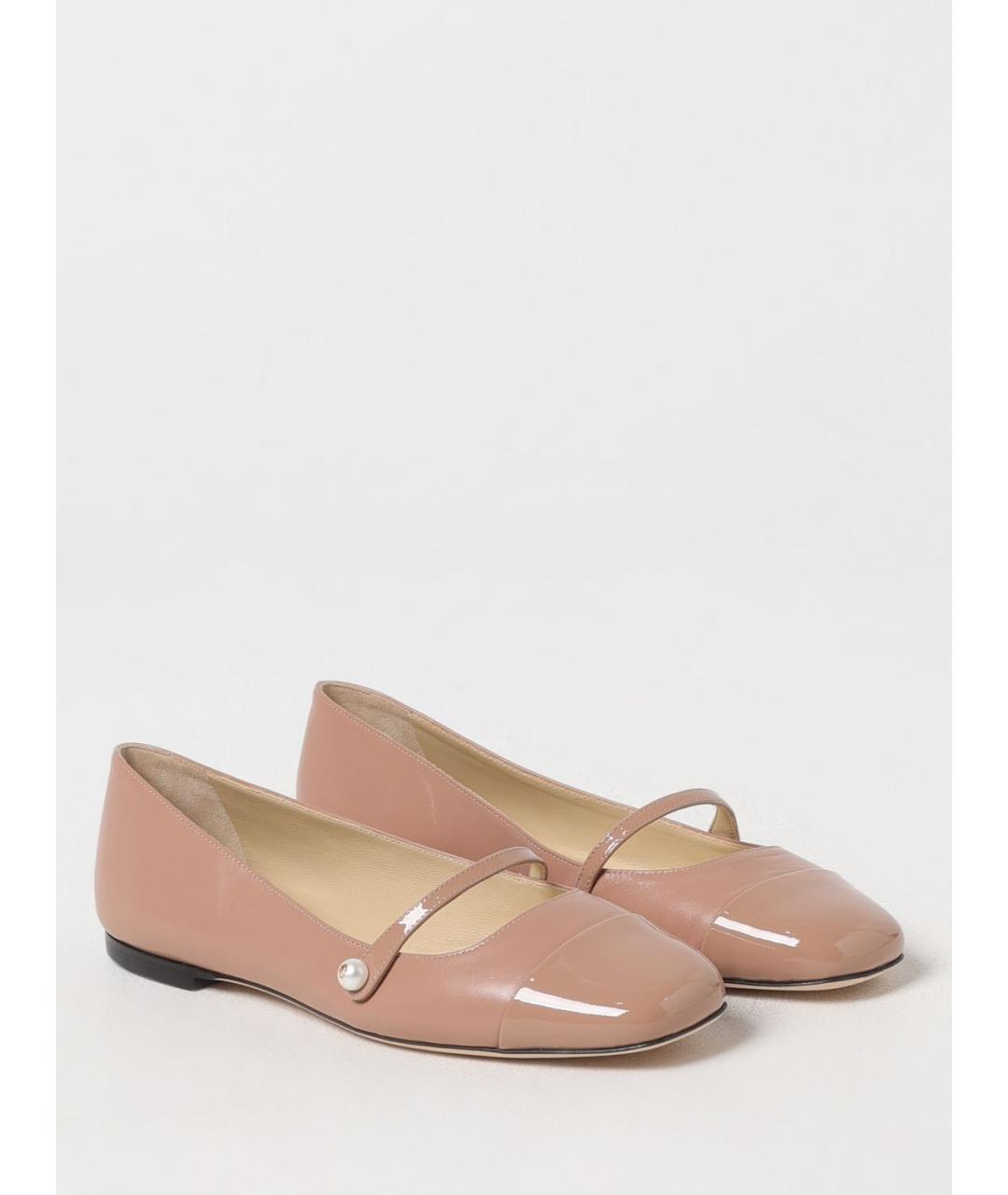 JIMMY CHOO Розовые балетки, фото 2