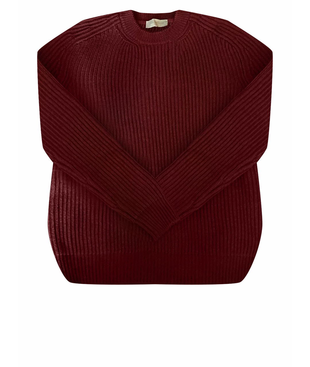 L'AUTRECHOSE Бордовый шерстяной джемпер / свитер, фото 1