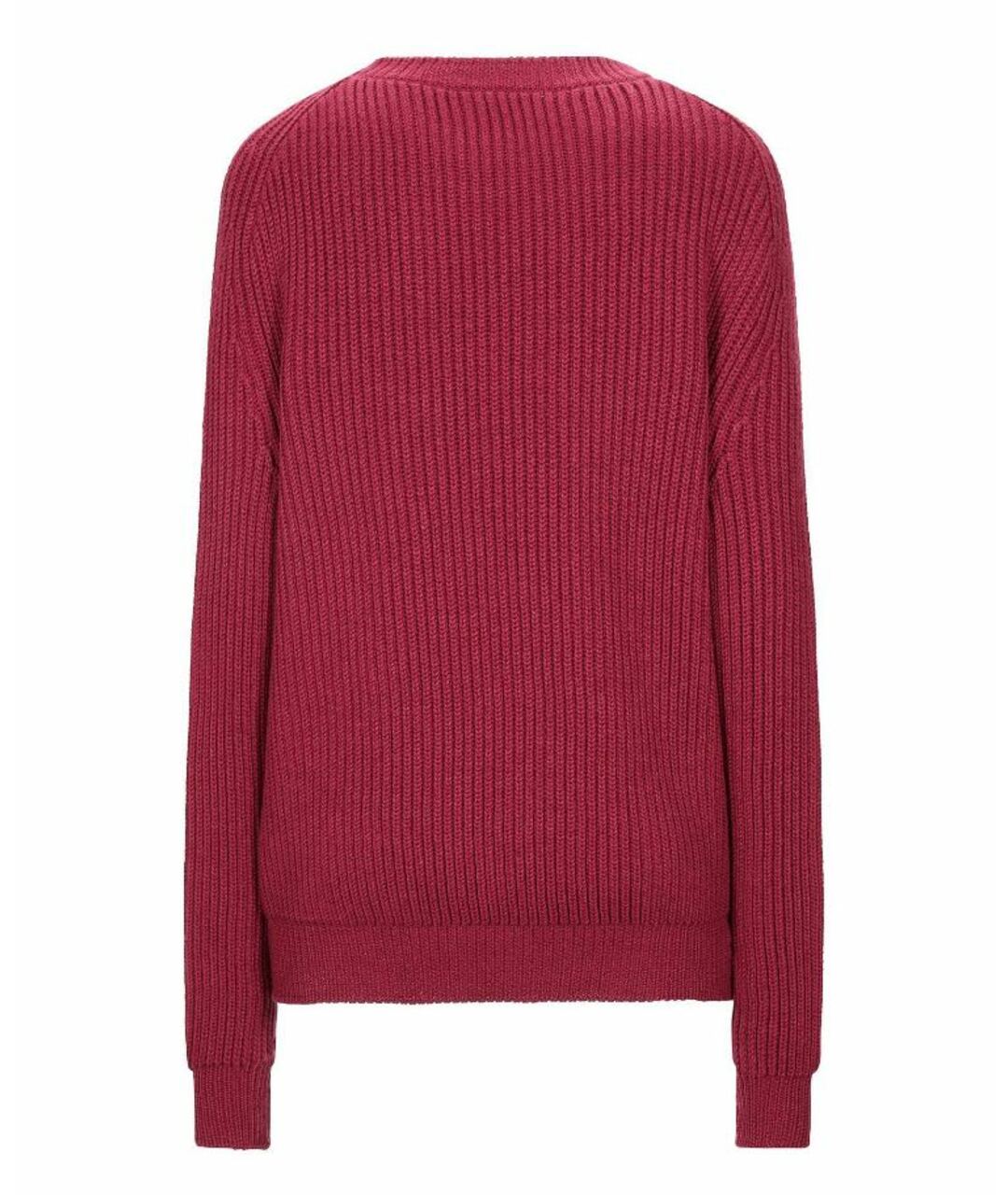 L'AUTRECHOSE Бордовый шерстяной джемпер / свитер, фото 6