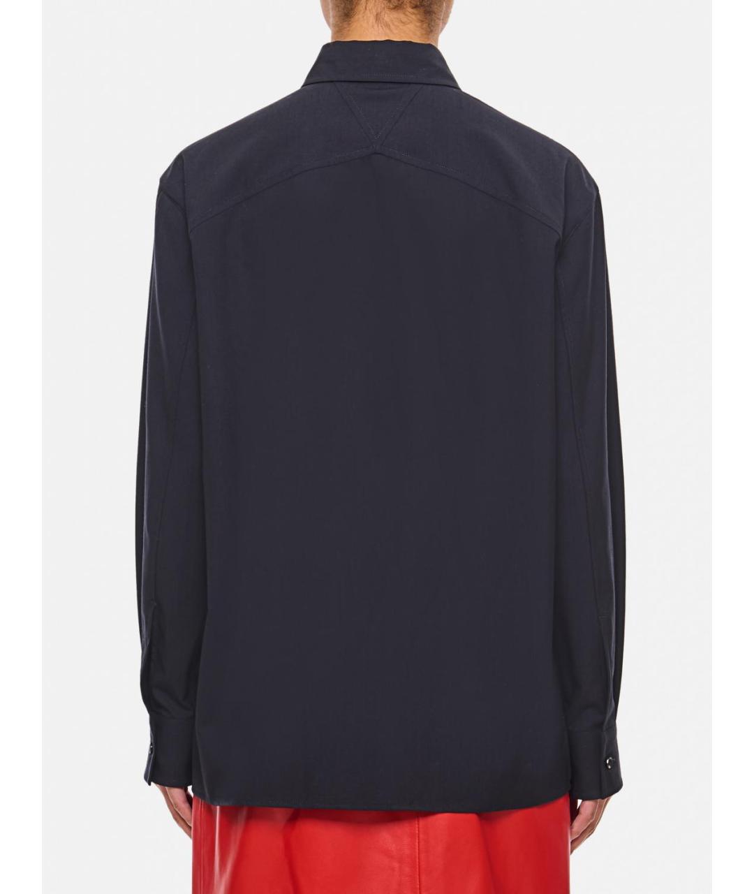 BOTTEGA VENETA Синяя рубашка, фото 4
