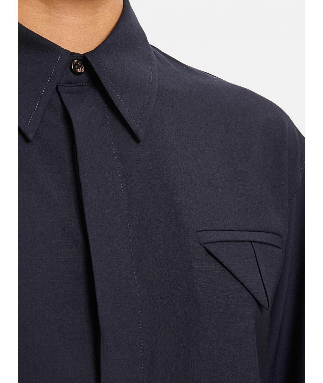 BOTTEGA VENETA Синяя рубашка, фото 5