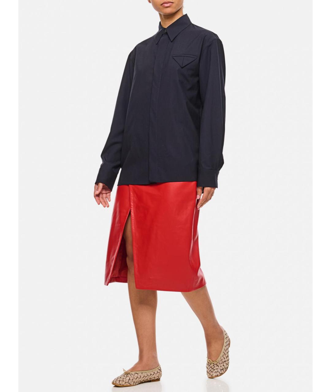 BOTTEGA VENETA Синяя рубашка, фото 3