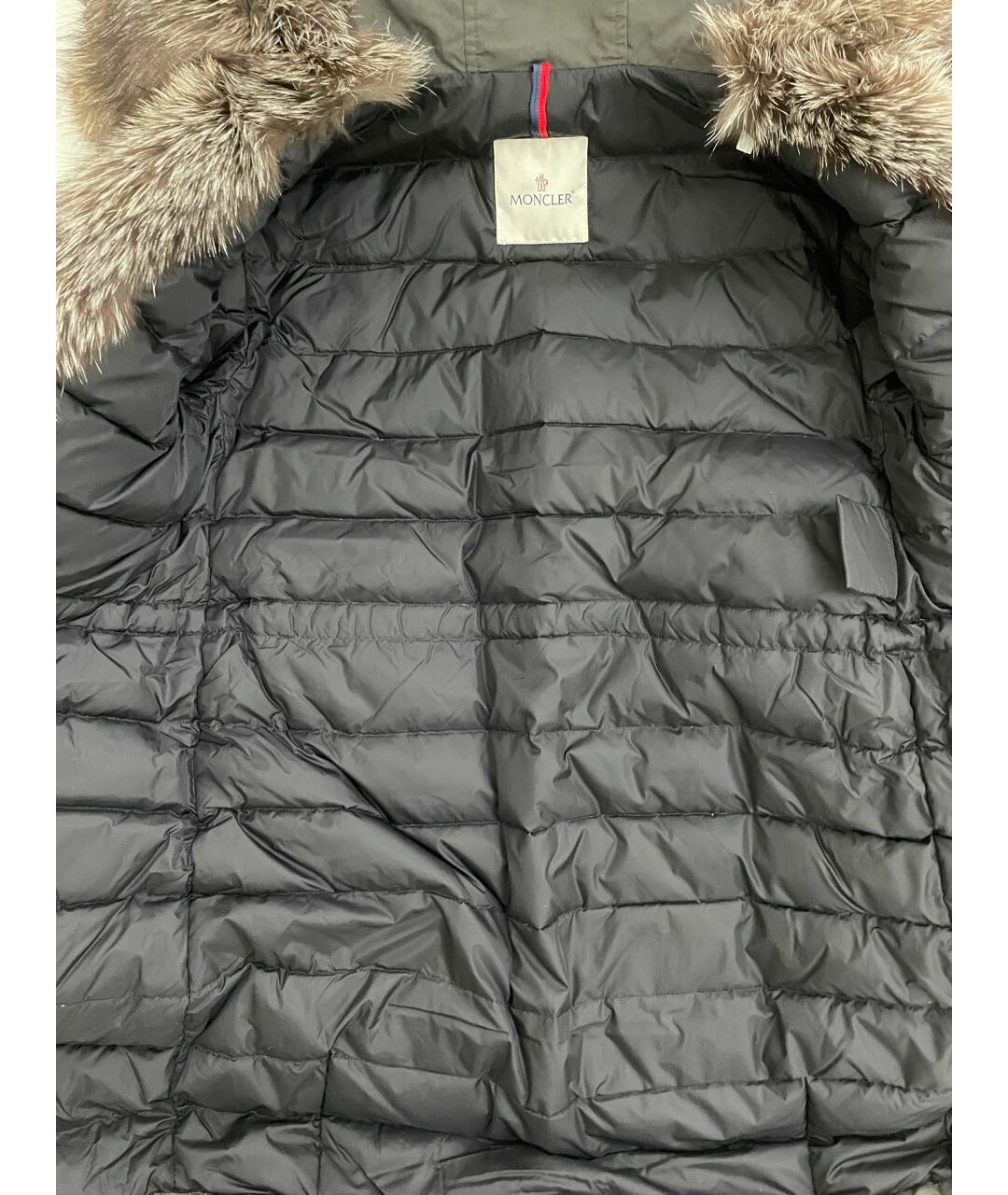 MONCLER Хаки парка, фото 4