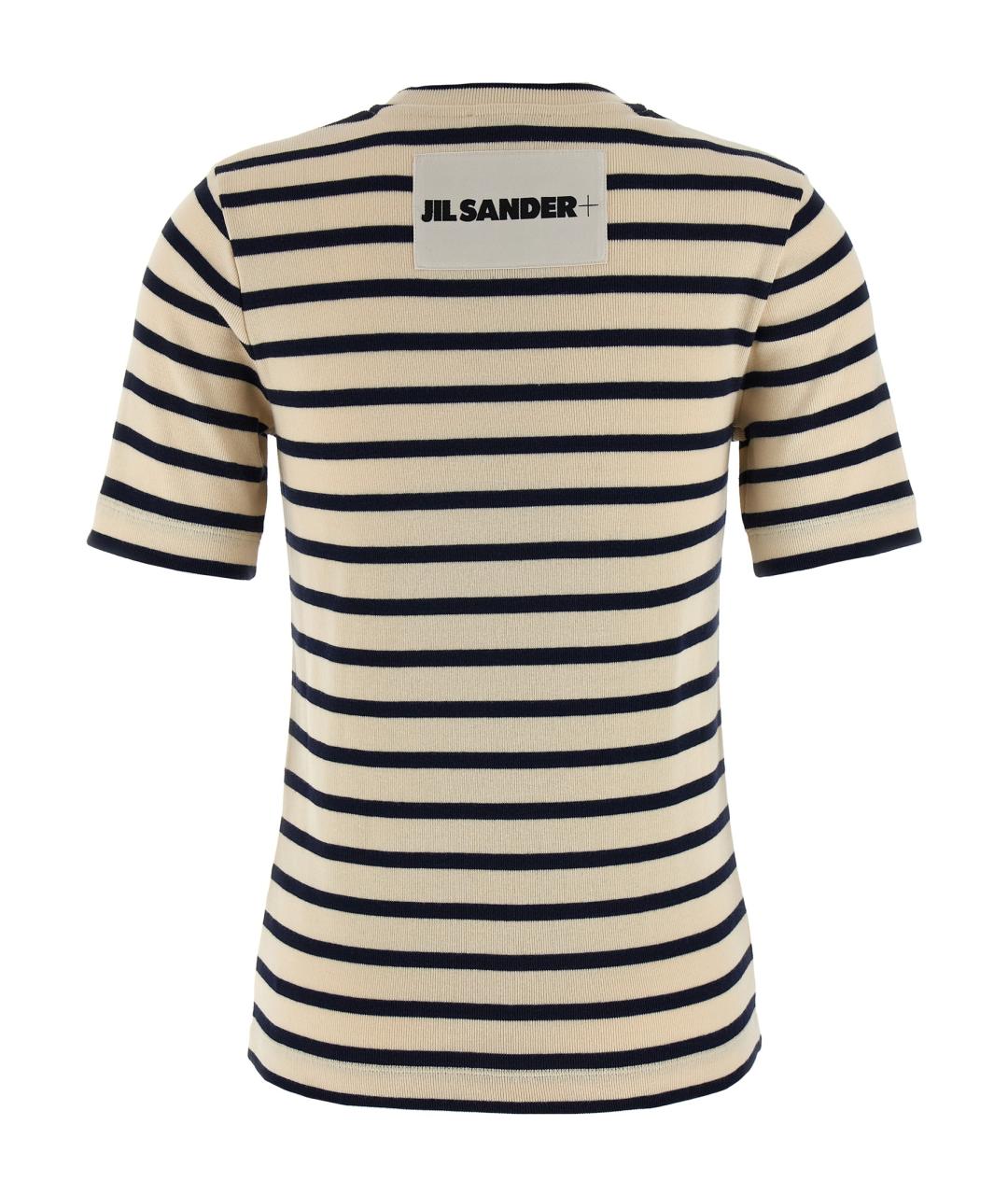 JIL SANDER Мульти хлопковая футболка, фото 2