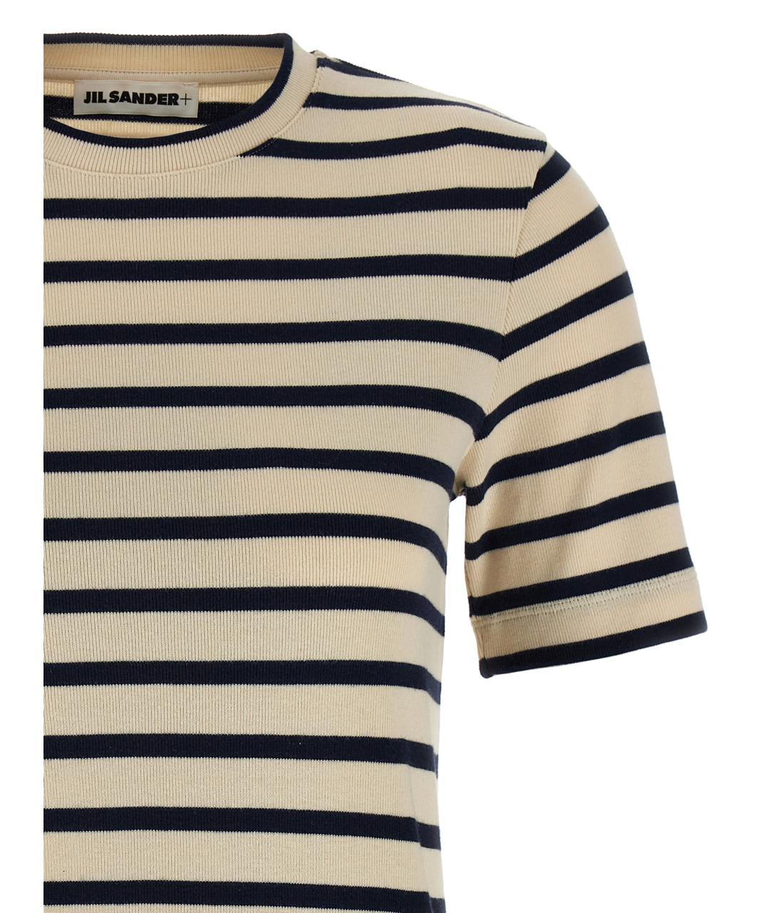 JIL SANDER Мульти хлопковая футболка, фото 3