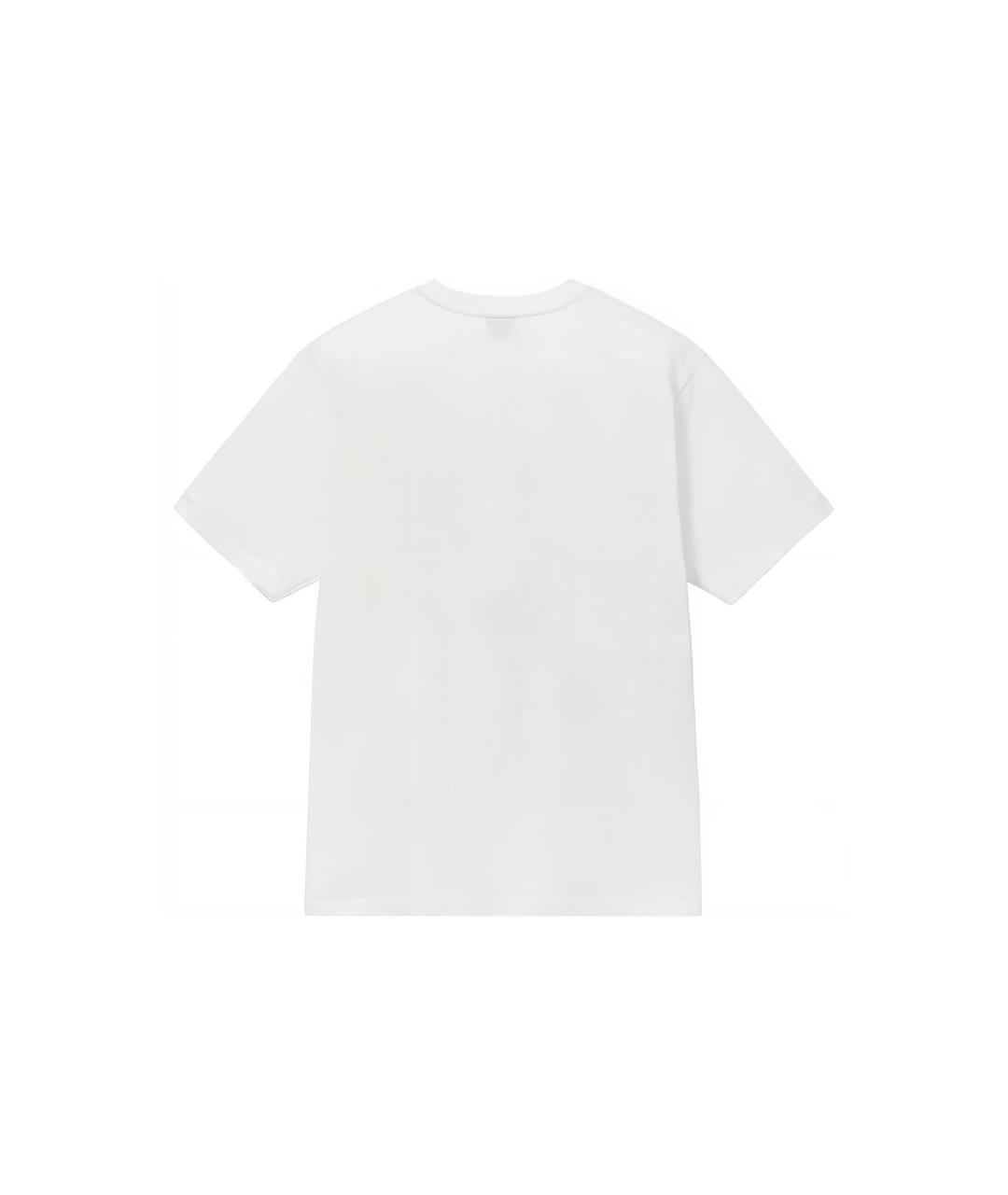STUSSY Белая футболка, фото 2