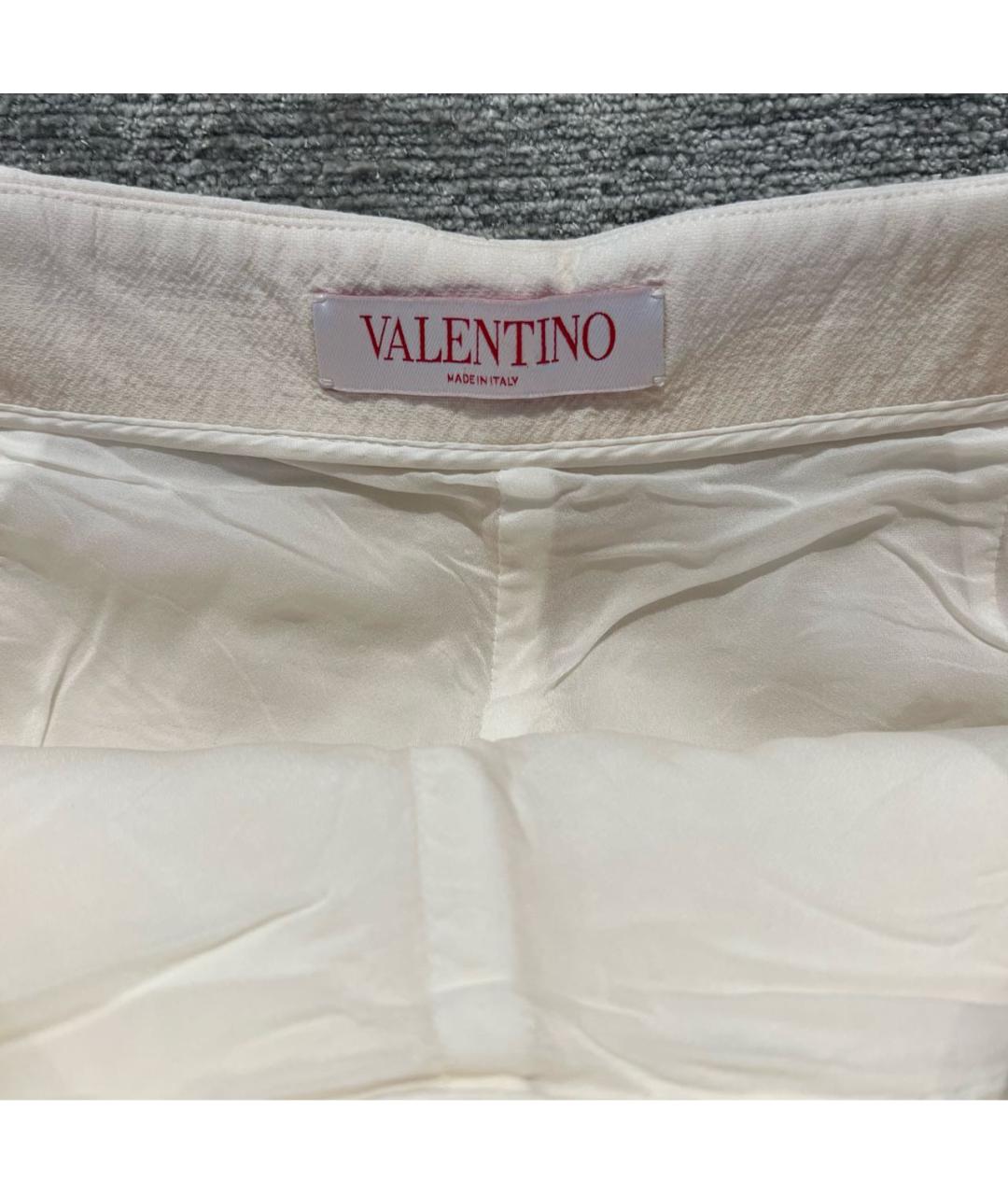 VALENTINO Белые шерстяные шорты, фото 3
