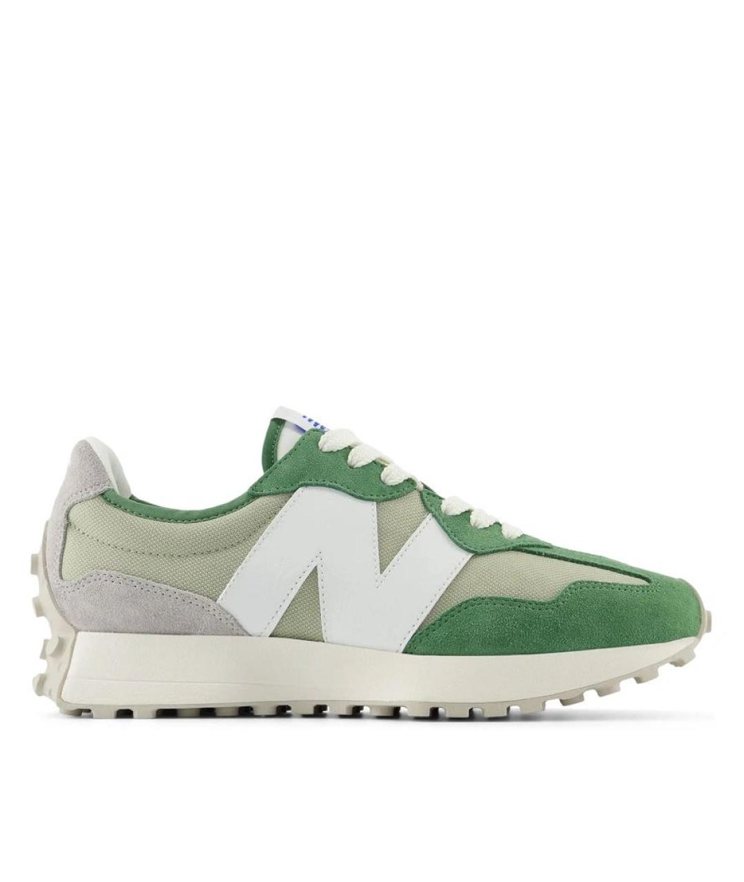 NEW BALANCE Зеленые низкие кроссовки / кеды, фото 7