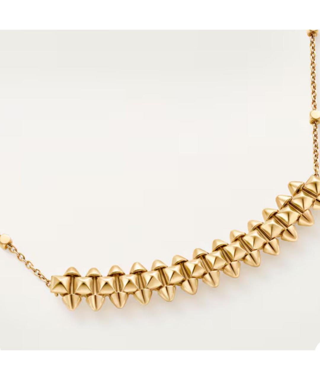 CARTIER Золотое колье из желтого золота, фото 4