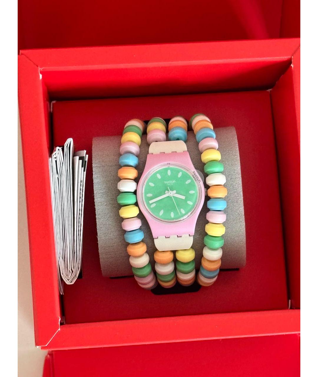 Swatch Мульти пластиковые часы, фото 3
