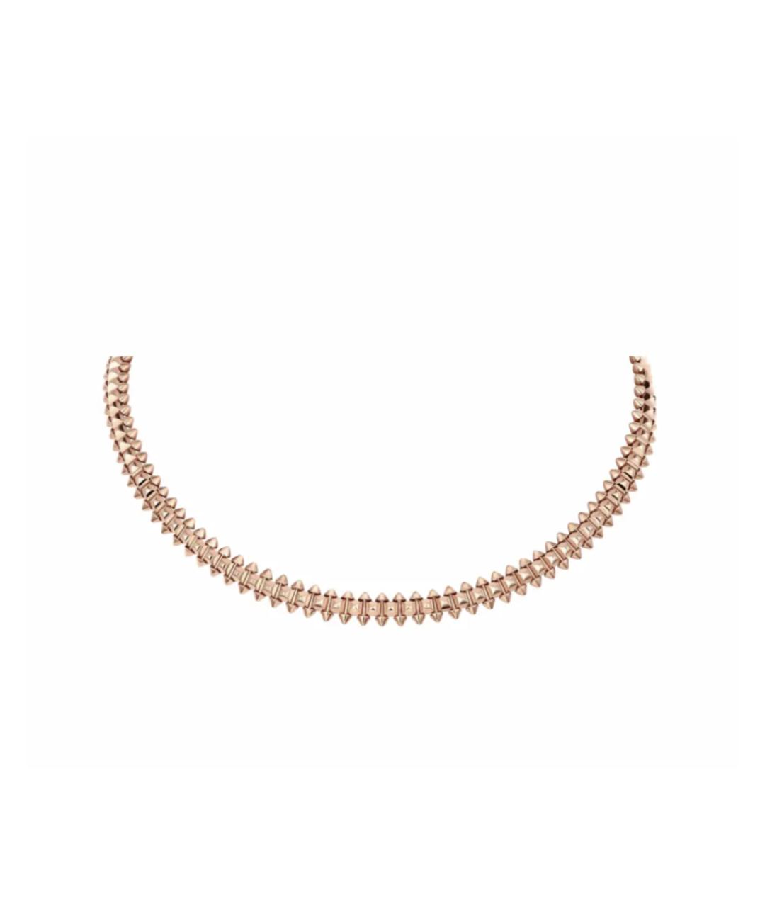 CARTIER Розовое колье из розового золота, фото 1