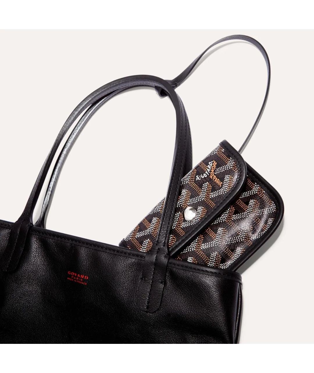 GOYARD Черная сумка тоут, фото 3
