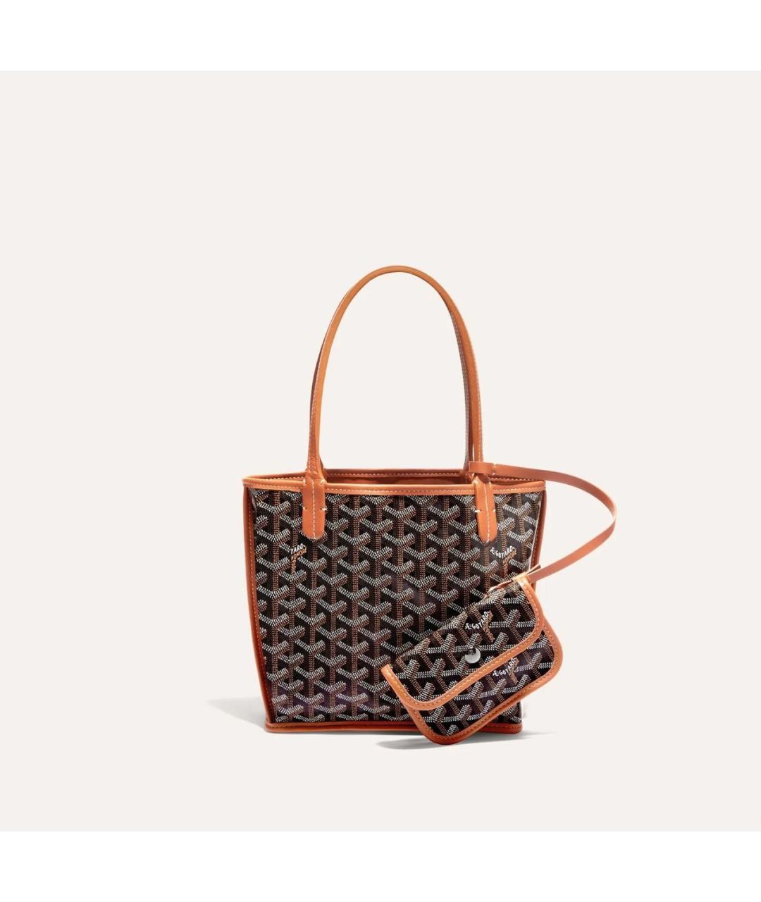 GOYARD Коричневая сумка тоут, фото 2
