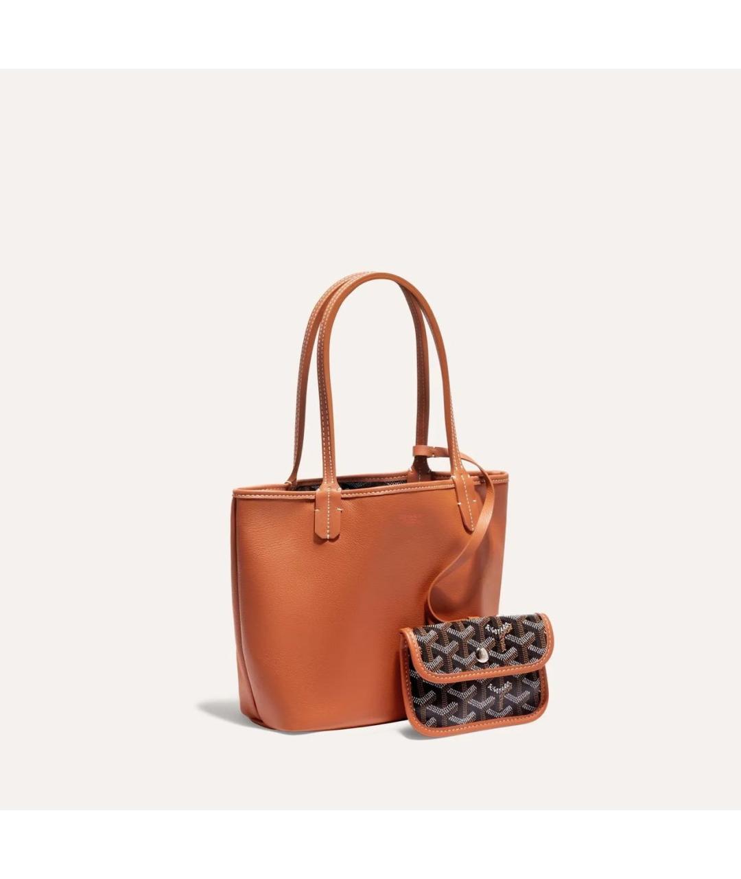 GOYARD Коричневая сумка тоут, фото 7