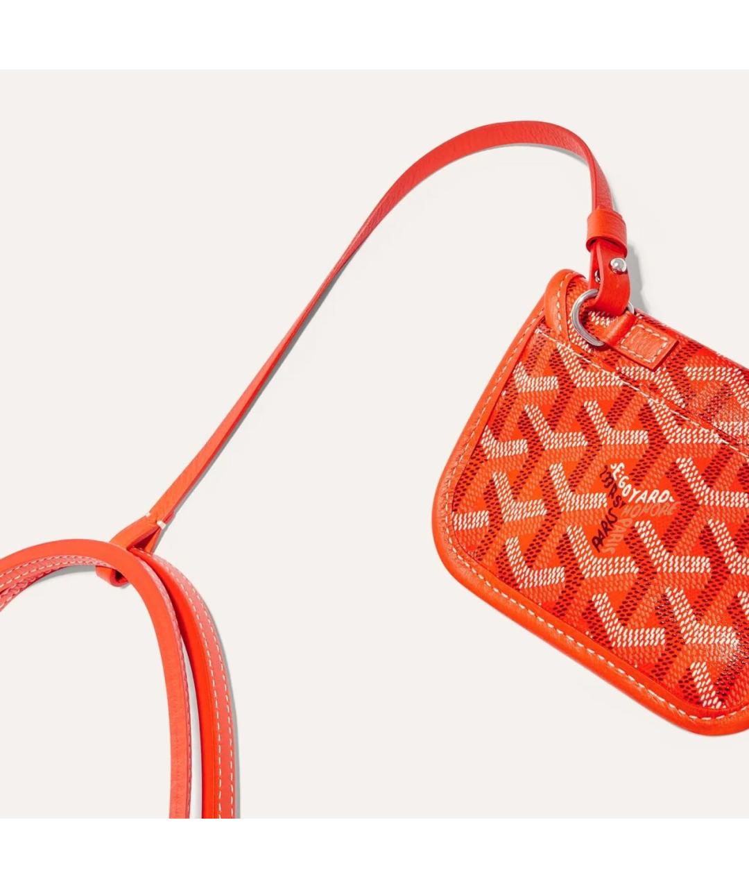 GOYARD Оранжевая сумка тоут, фото 4