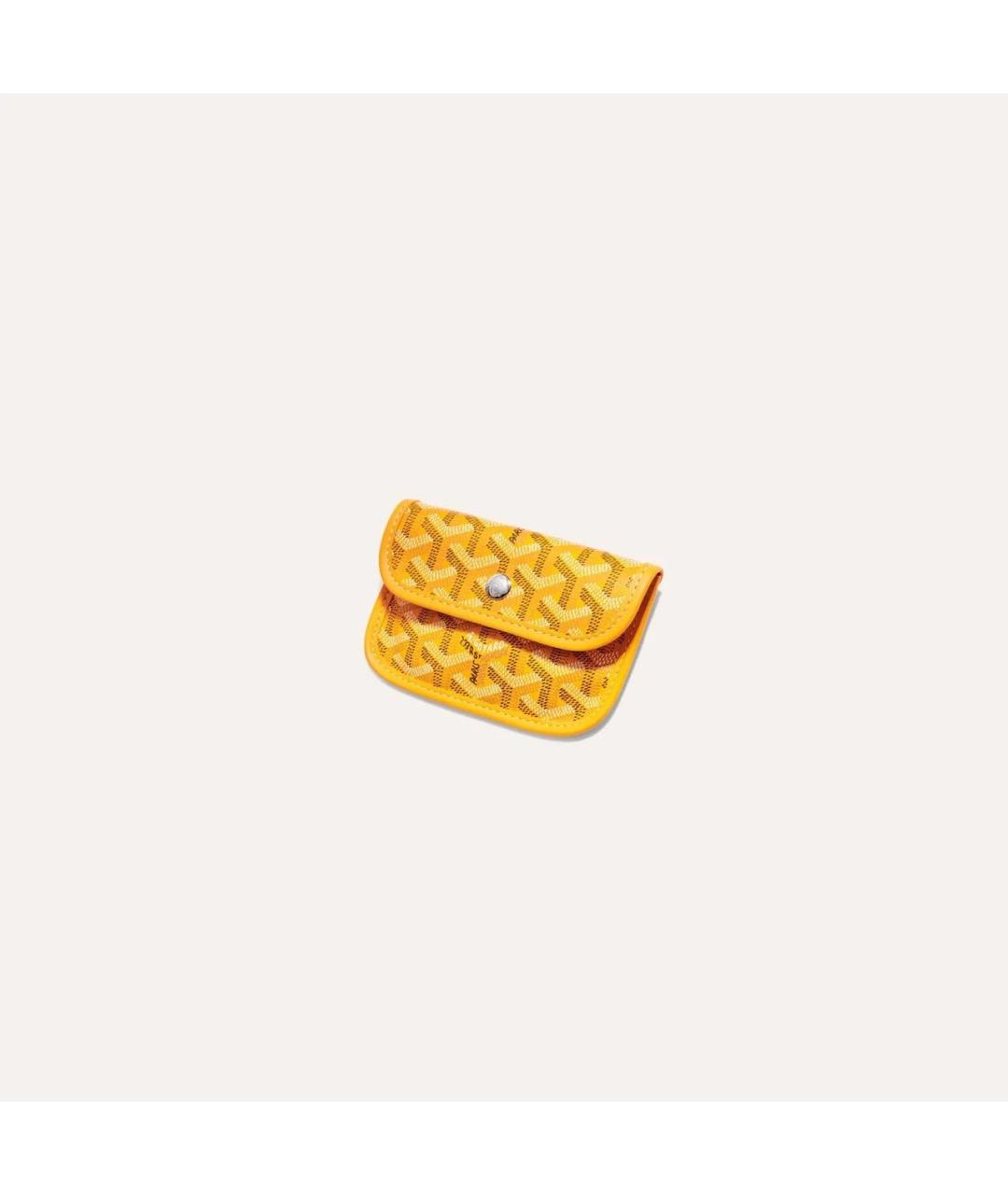 GOYARD Желтая сумка тоут, фото 5