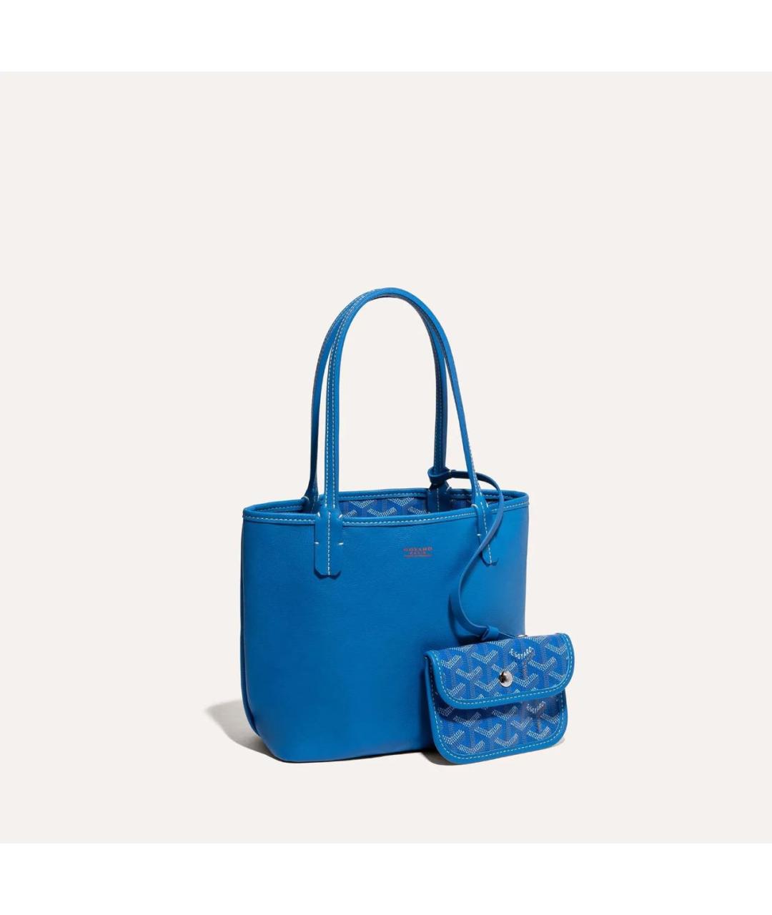 GOYARD Синяя сумка тоут, фото 7