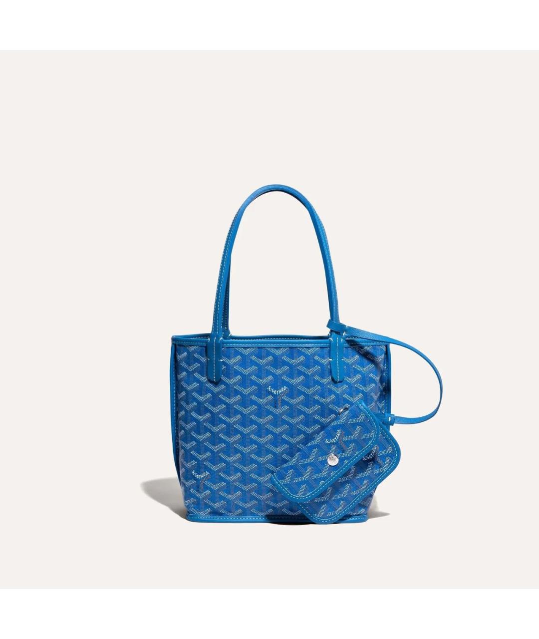 GOYARD Синяя сумка тоут, фото 2
