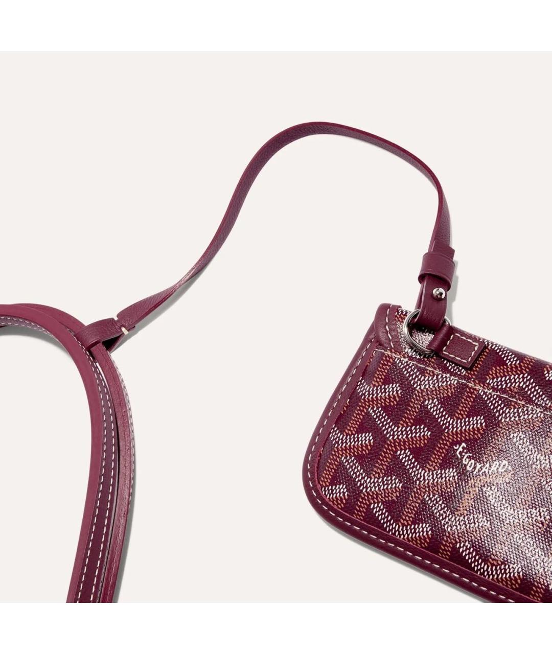 GOYARD Бордовая сумка тоут, фото 4