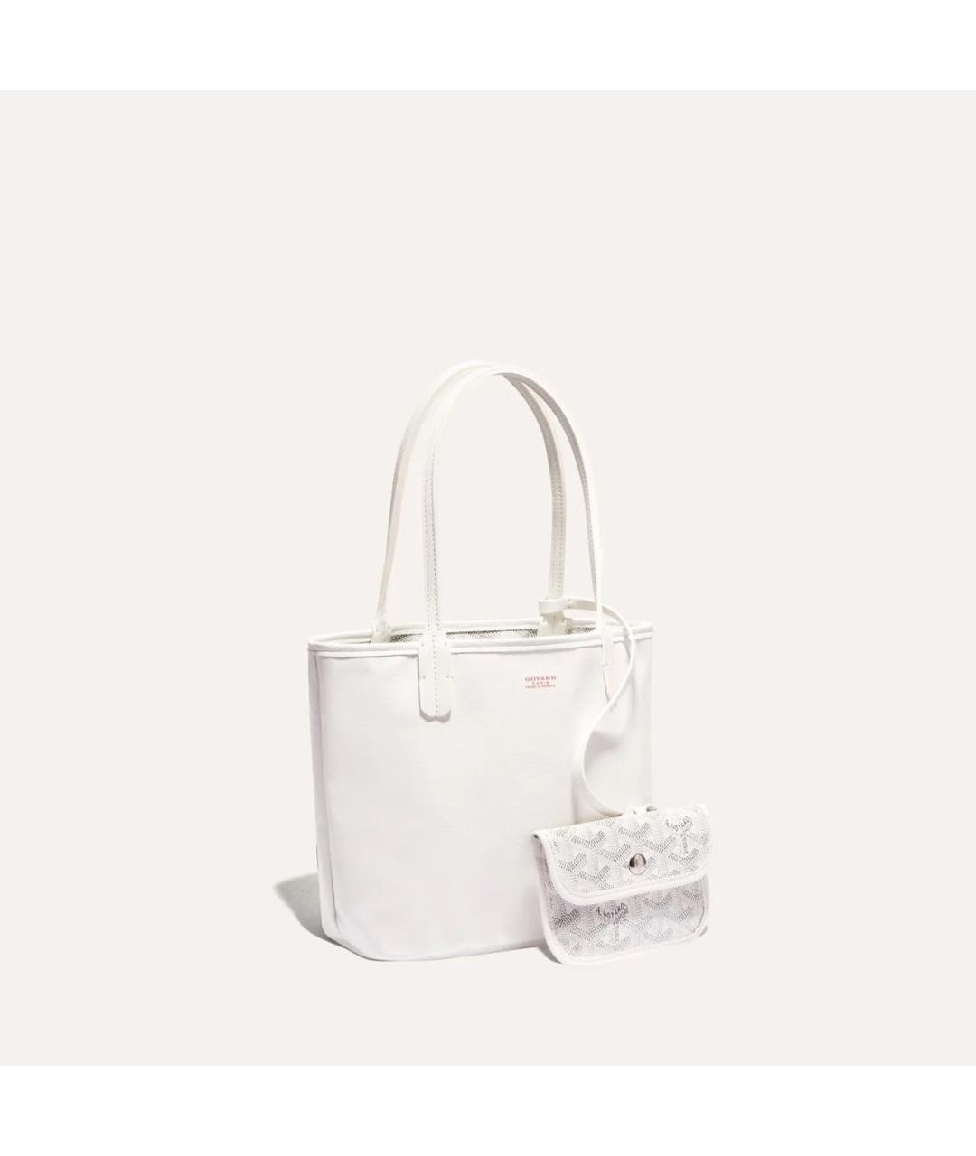 GOYARD Белая сумка тоут, фото 7